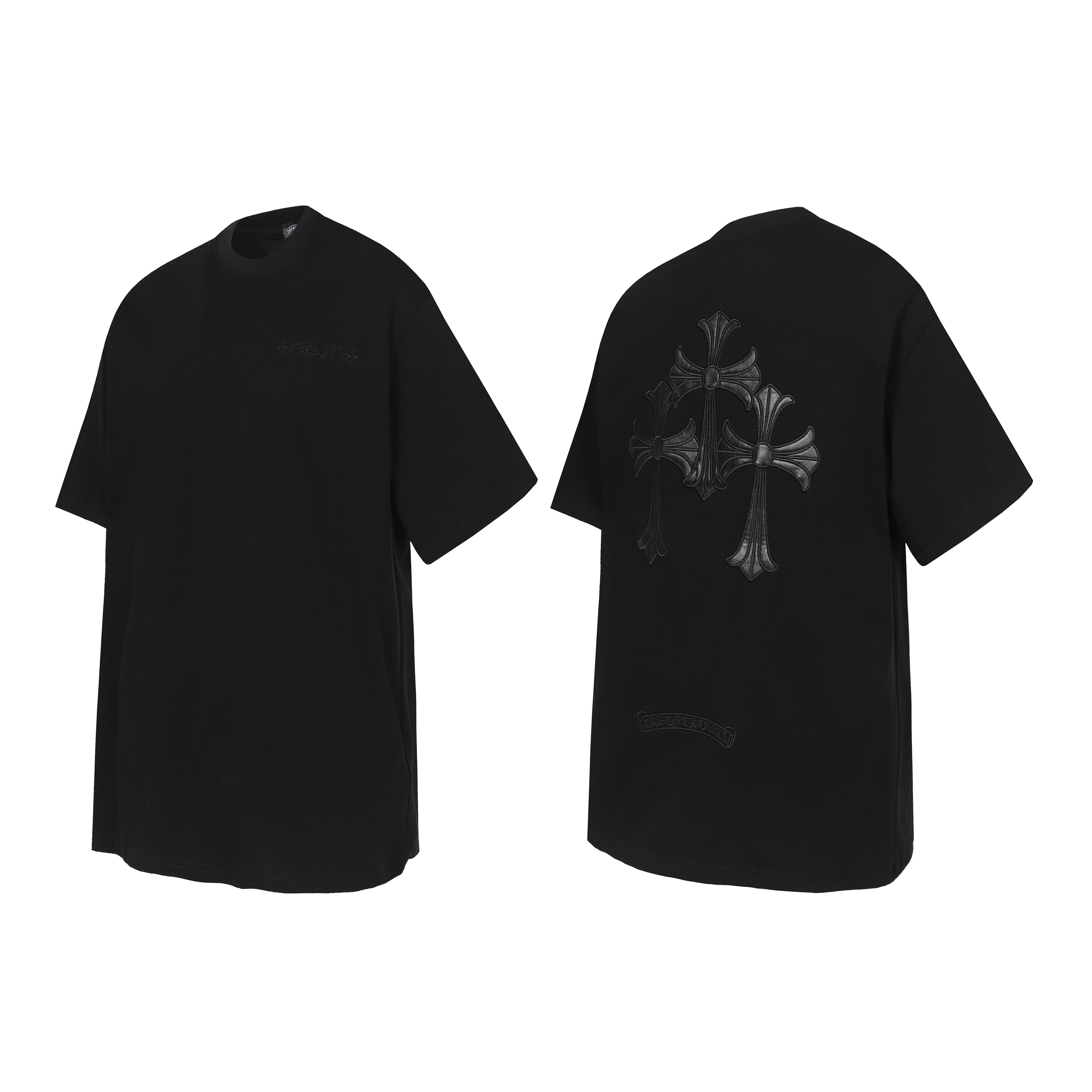 Chrome Hearts T-Shirt 2210 Black White P130