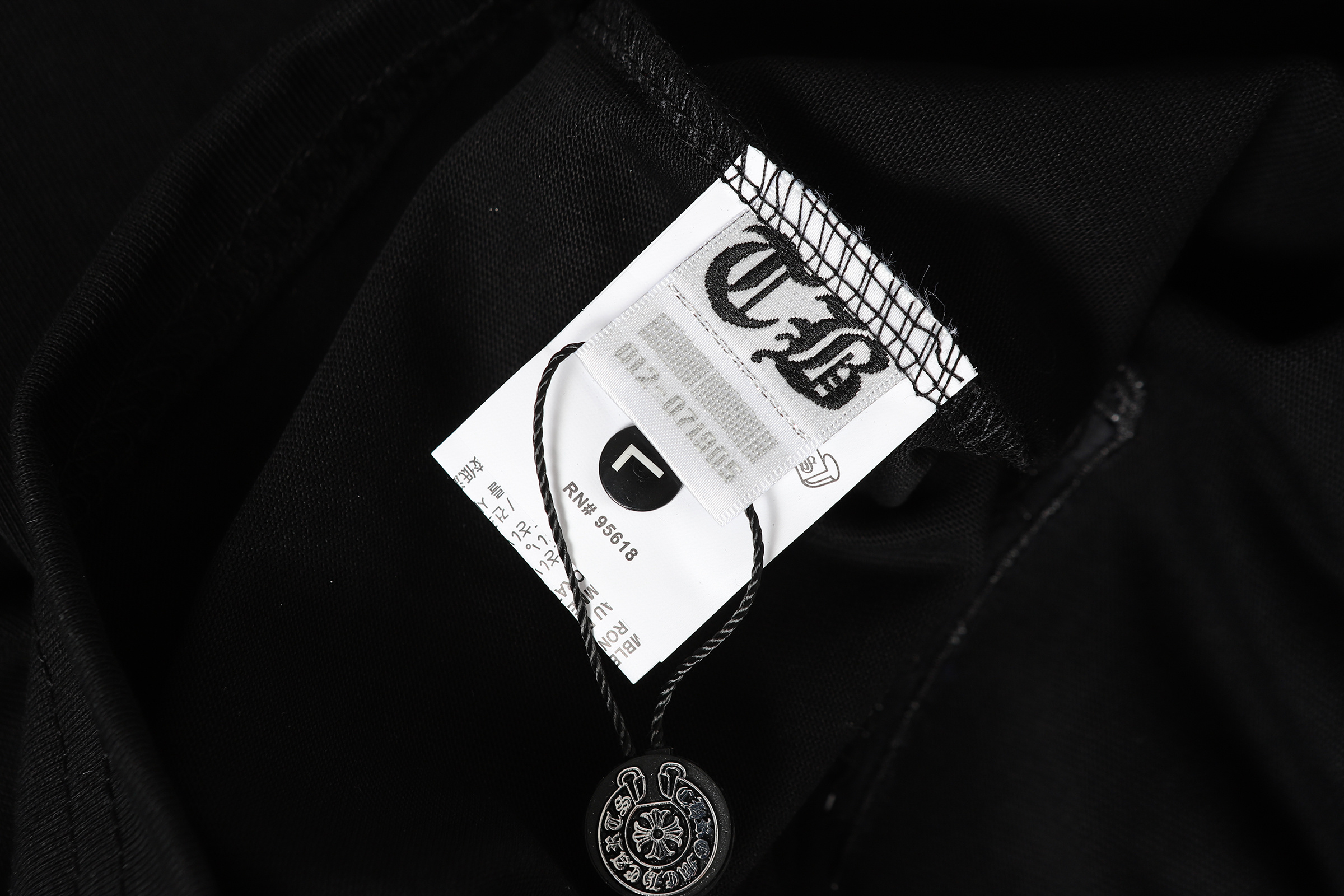 Chrome Hearts T-Shirt 2210 Black White P130