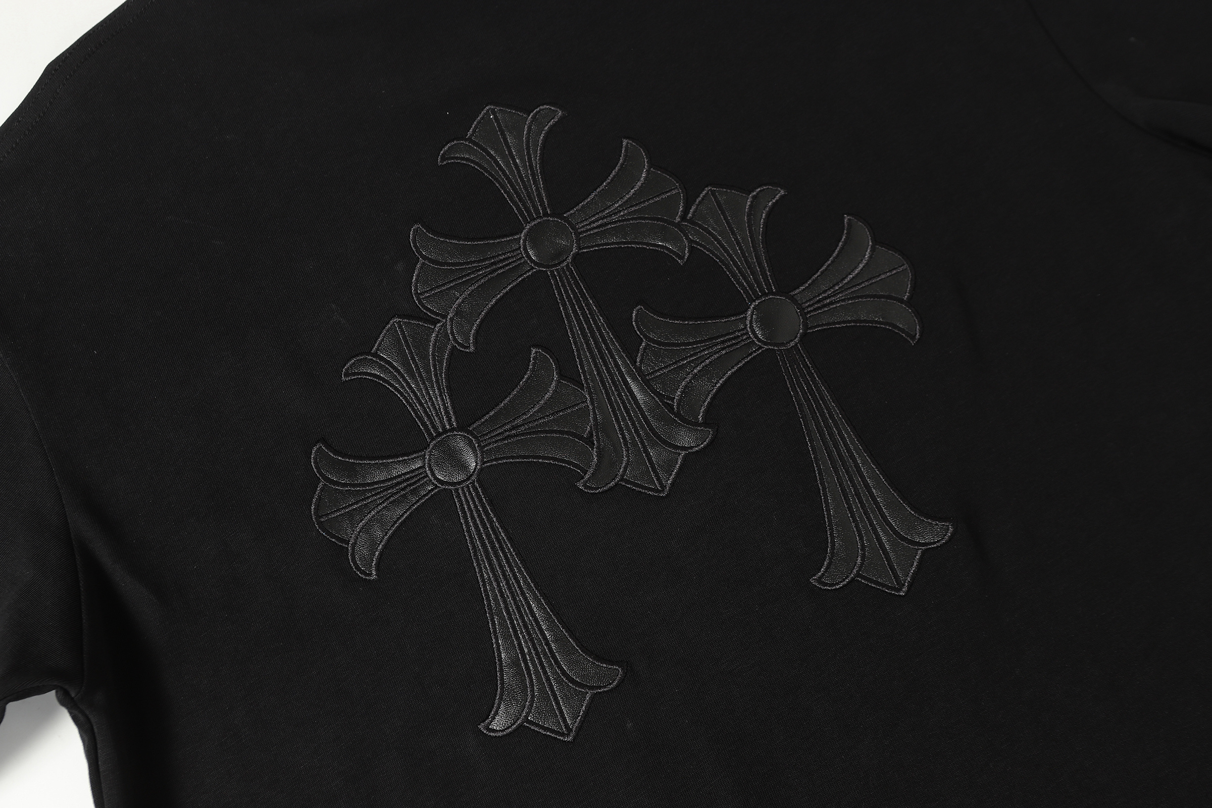 Chrome Hearts T-Shirt 2210 Black White P130