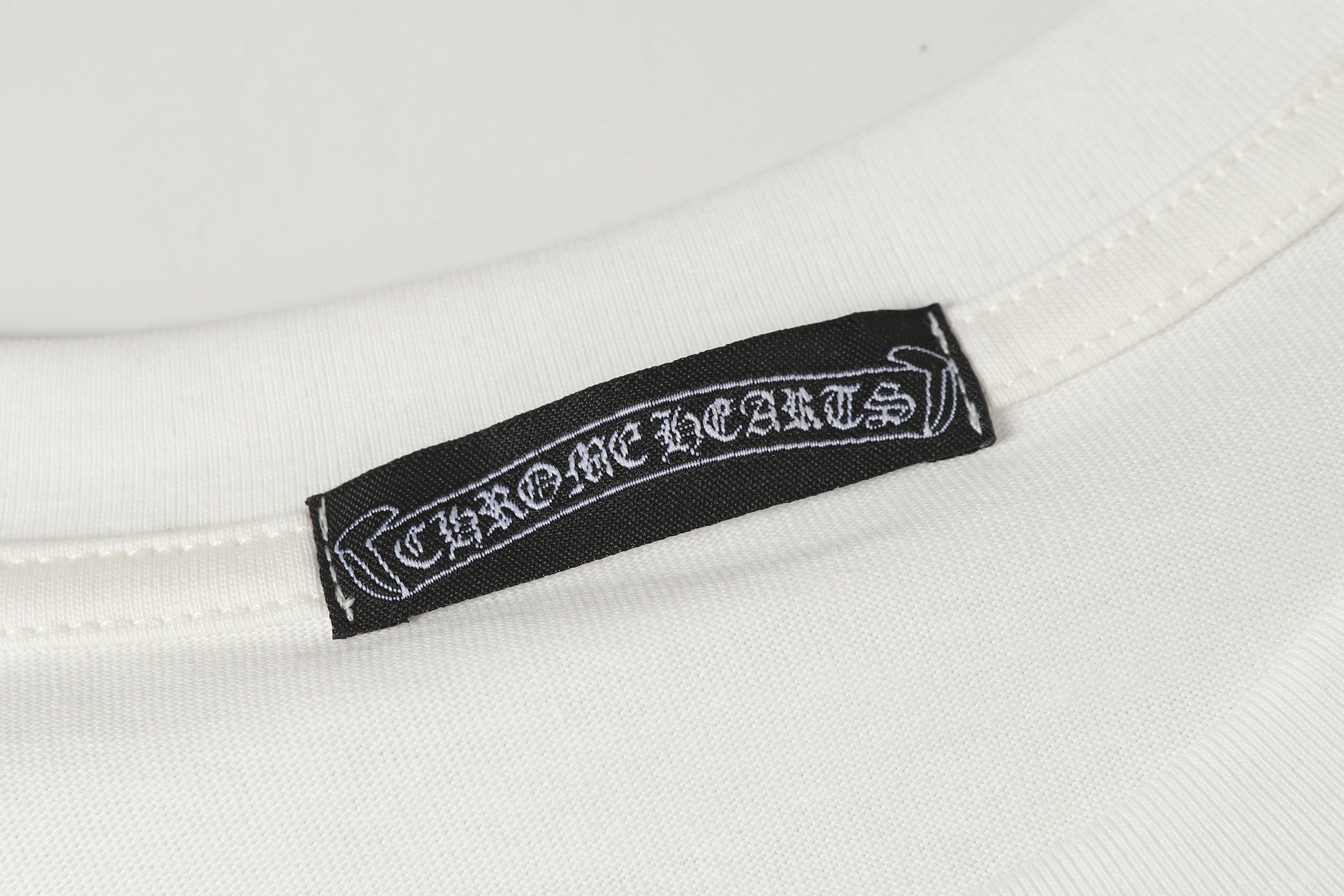 Chrome Hearts T-Shirt 2210 Black White P130