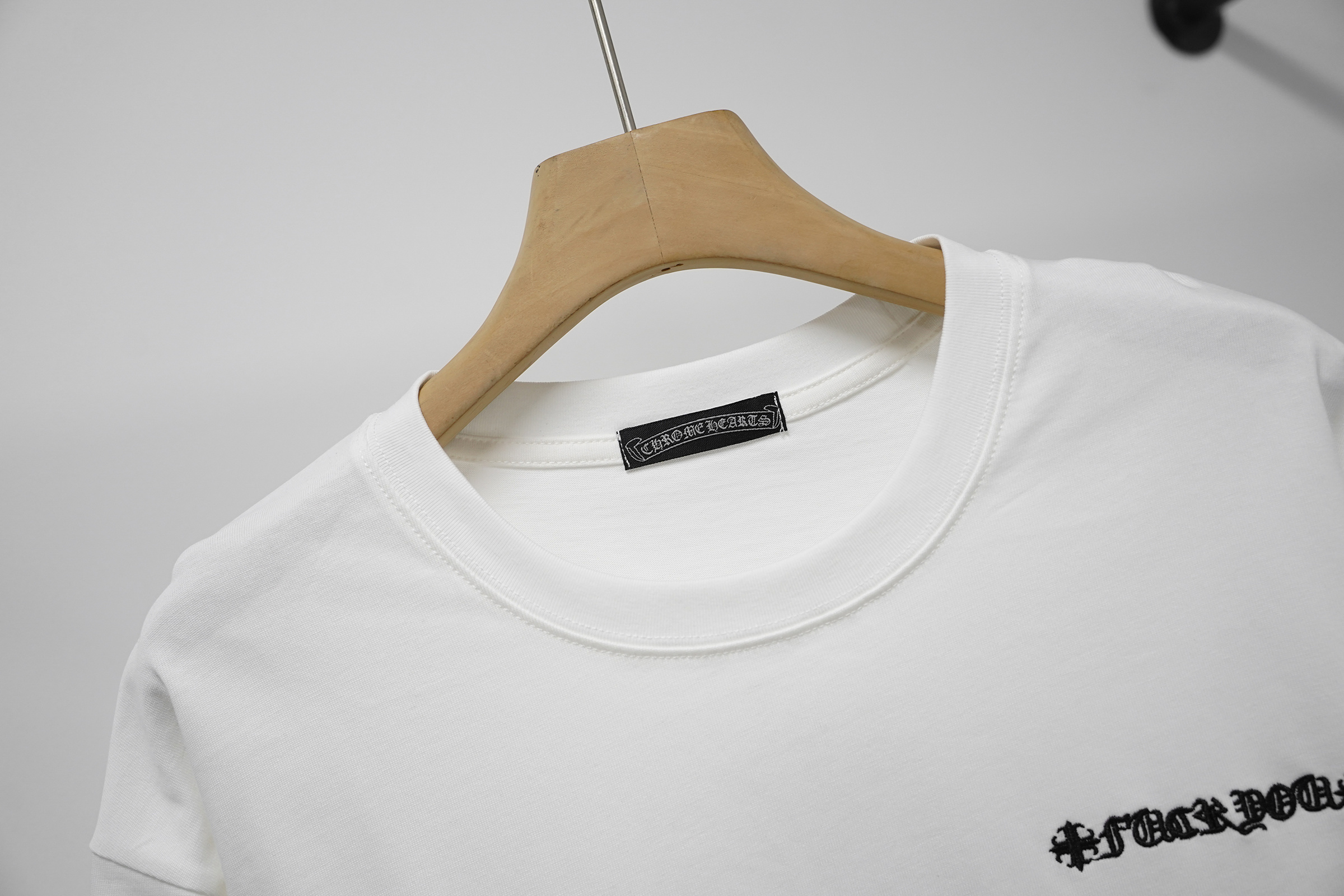 Chrome Hearts T-Shirt 2210 Black White P130