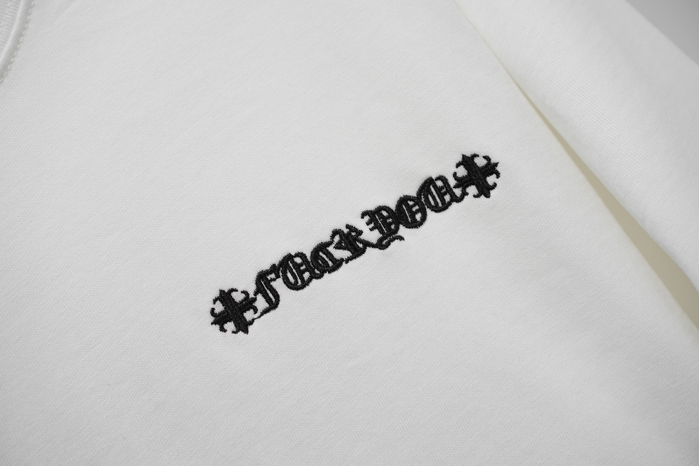 Chrome Hearts T-Shirt 2210 Black White P130