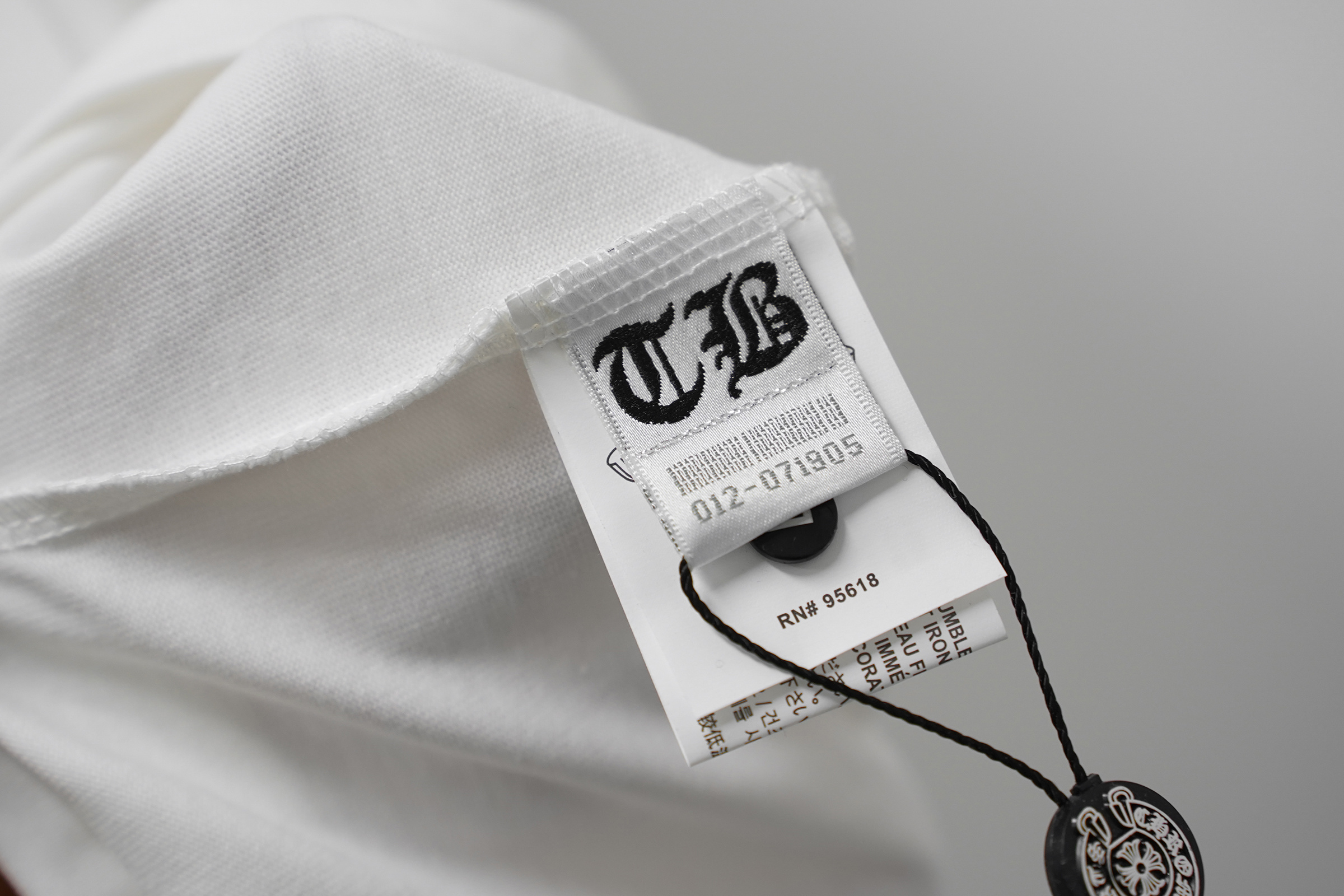 Chrome Hearts T-Shirt 2210 Black White P130