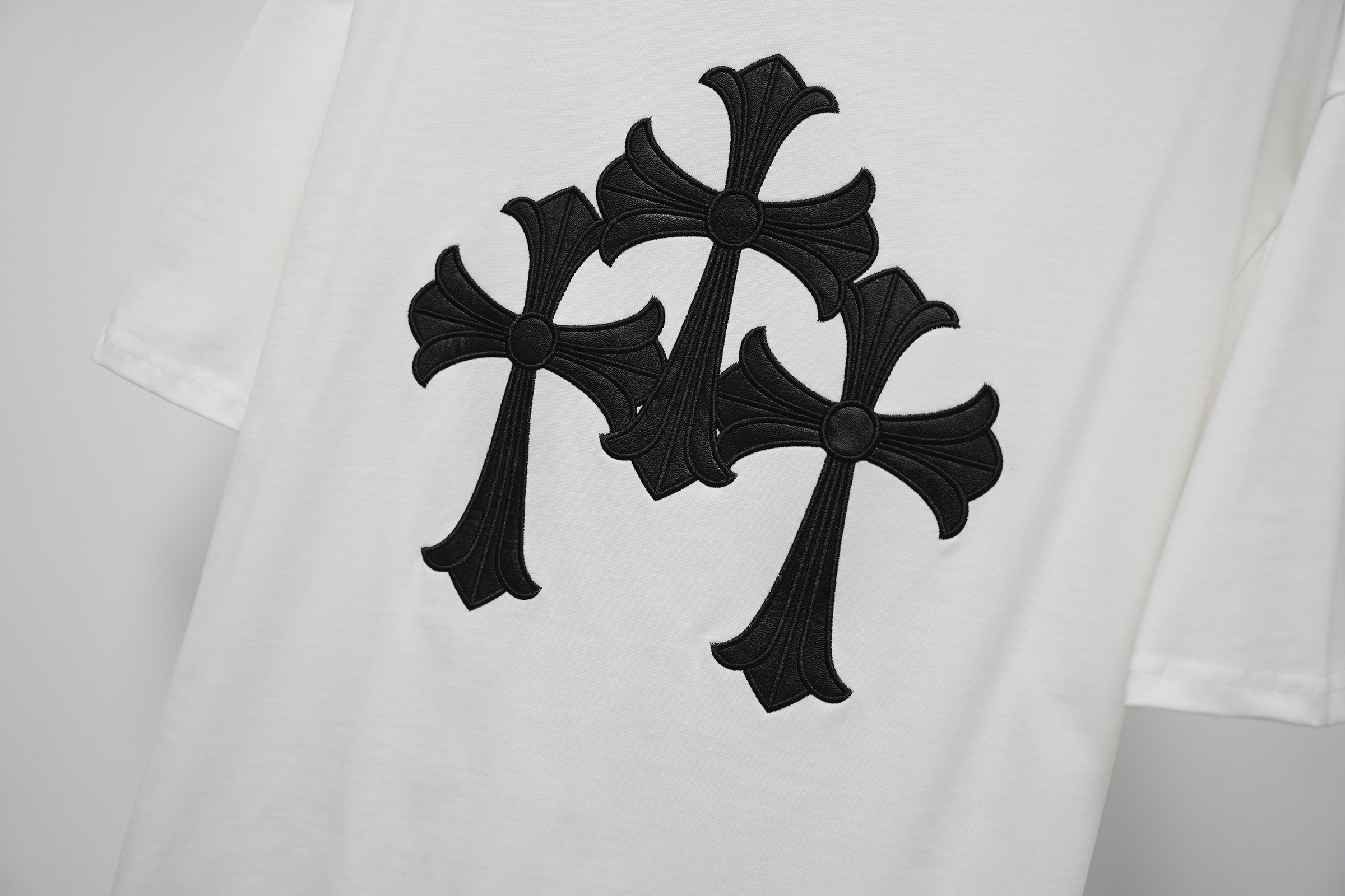 Chrome Hearts T-Shirt 2210 Black White P130