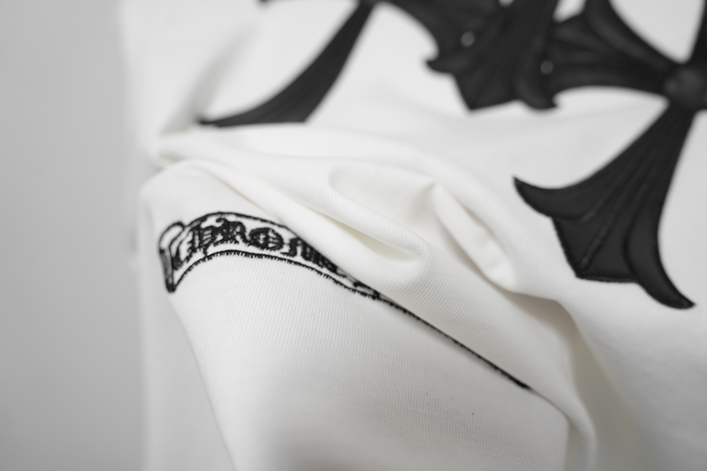 Chrome Hearts T-Shirt 2210 Black White P130