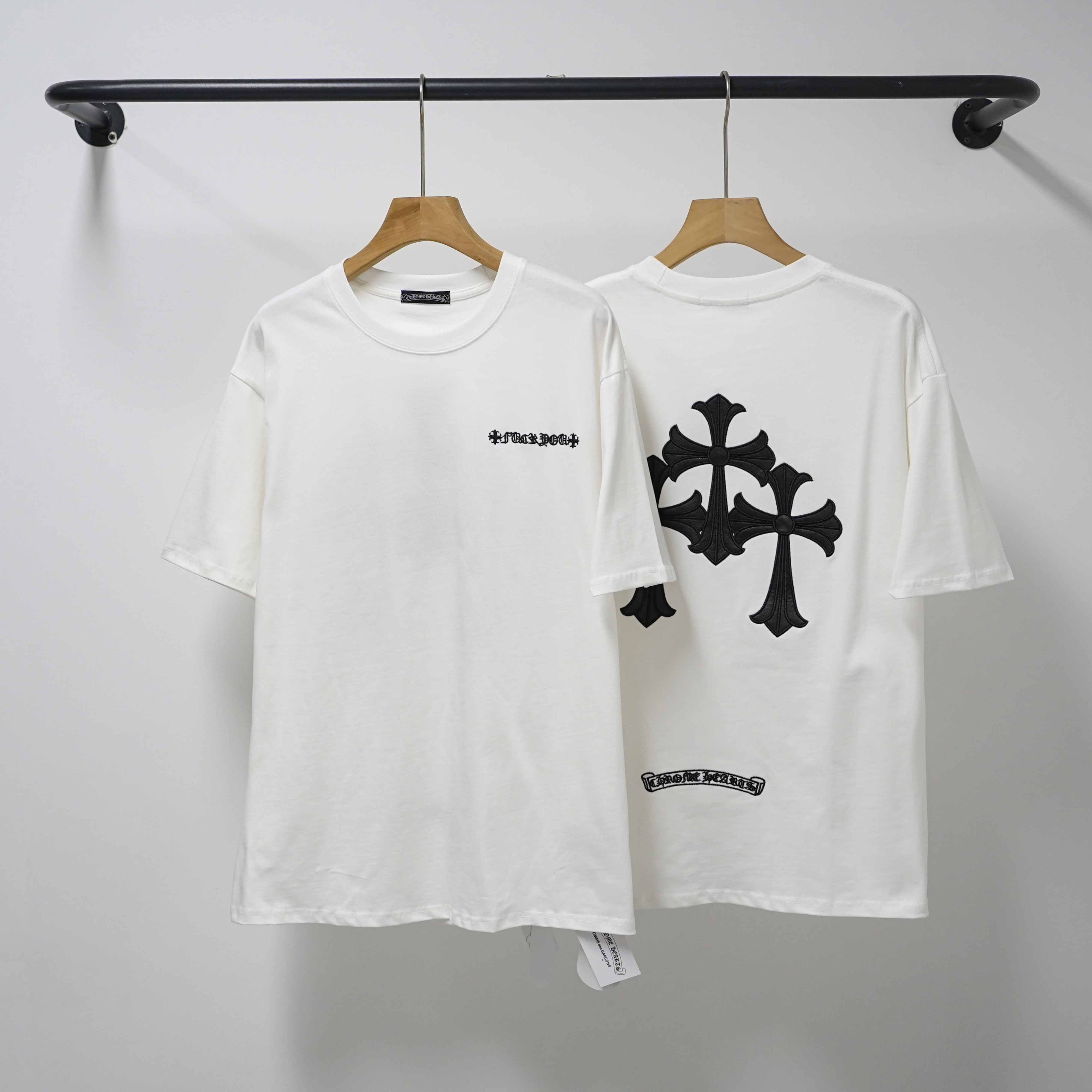 Chrome Hearts T-Shirt 2210 Black White P130