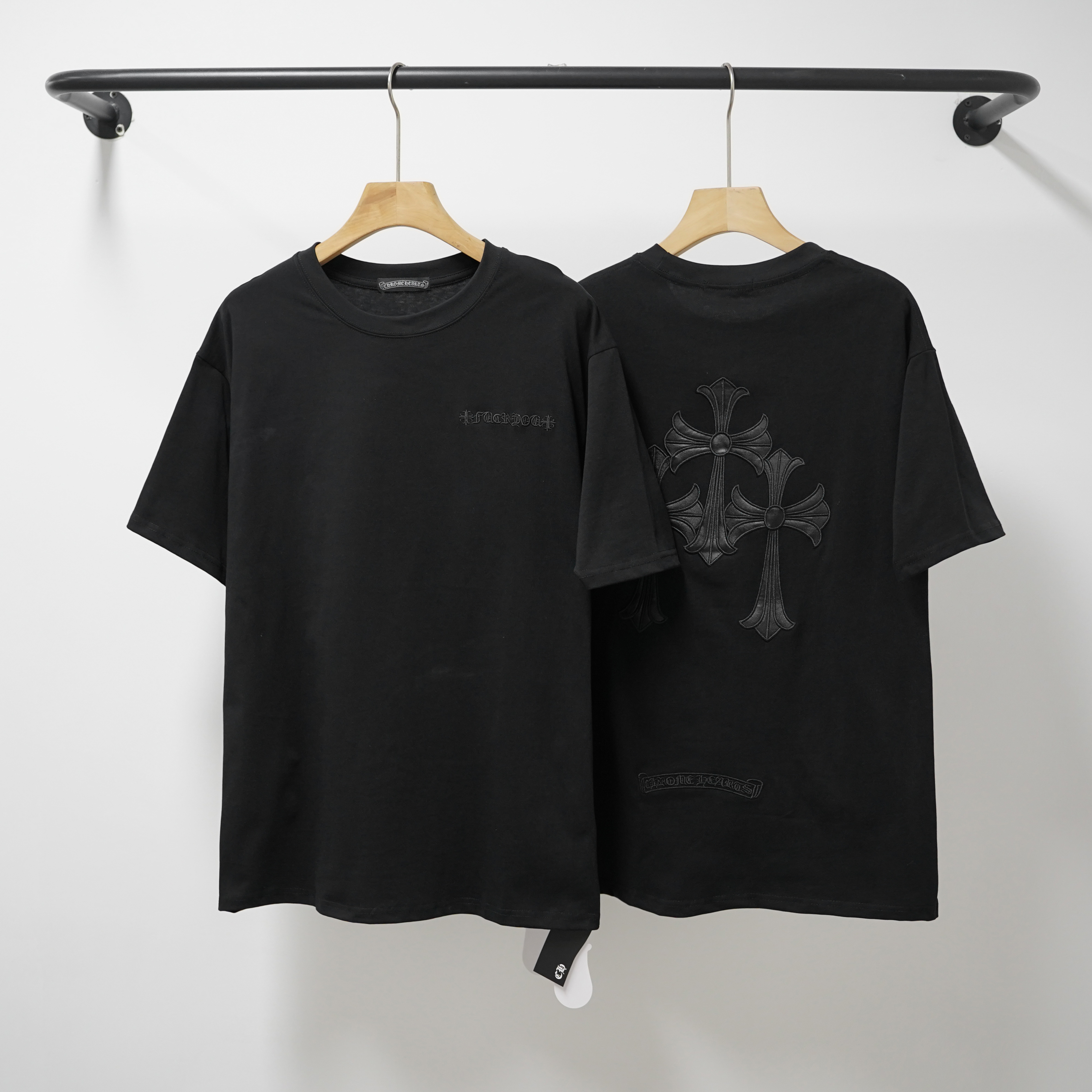 Chrome Hearts T-Shirt 2210 Black White P130