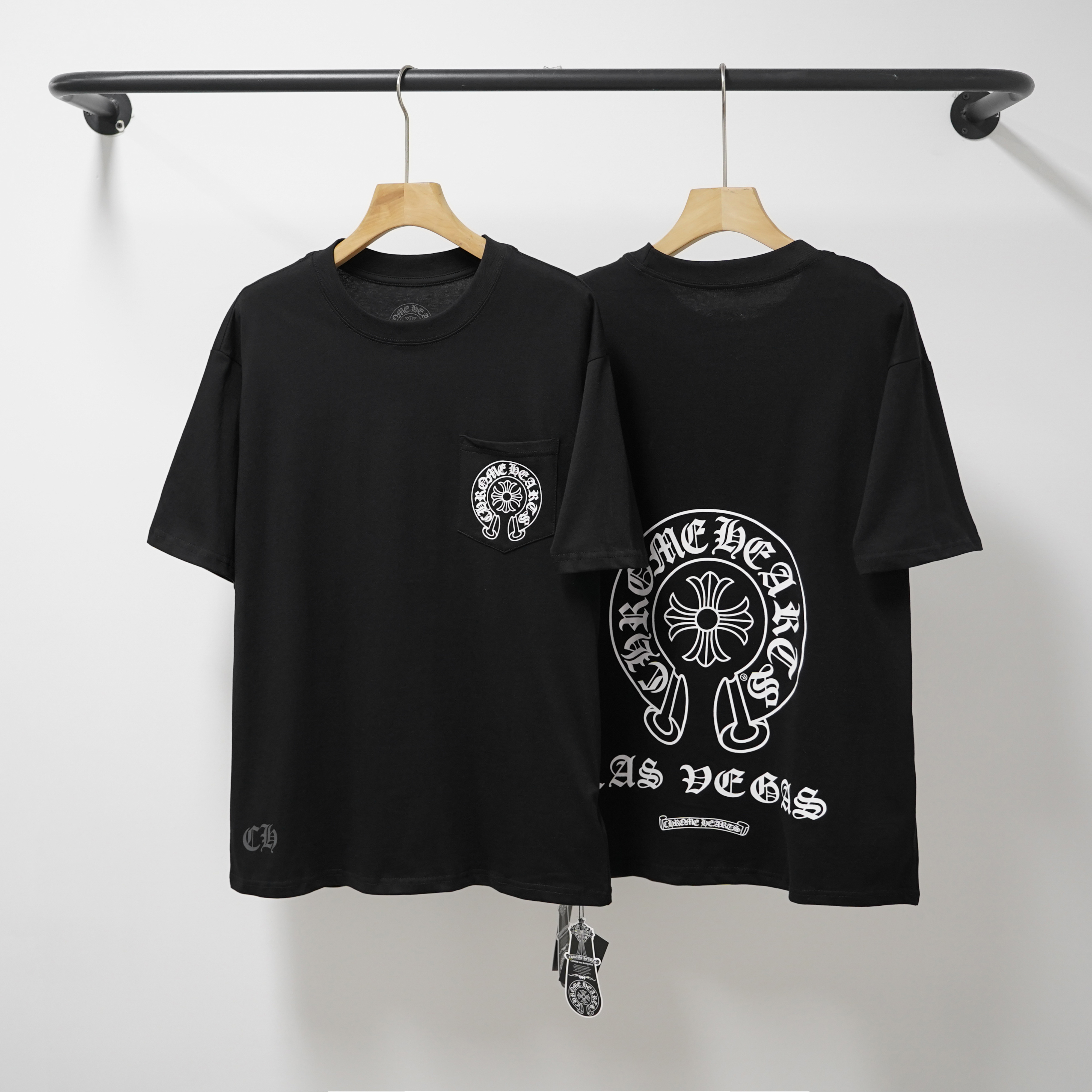 Chrome Hearts T-Shirt 2211 Black White P130