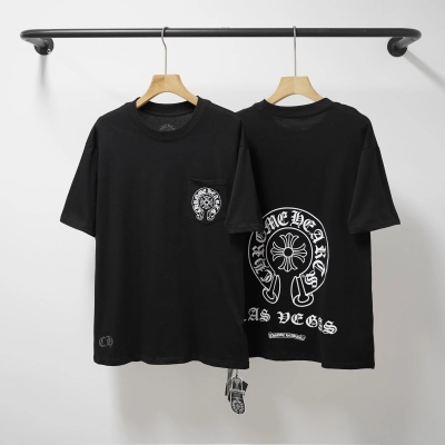 Chrome Hearts T-Shirt 2211 Black White P130 02