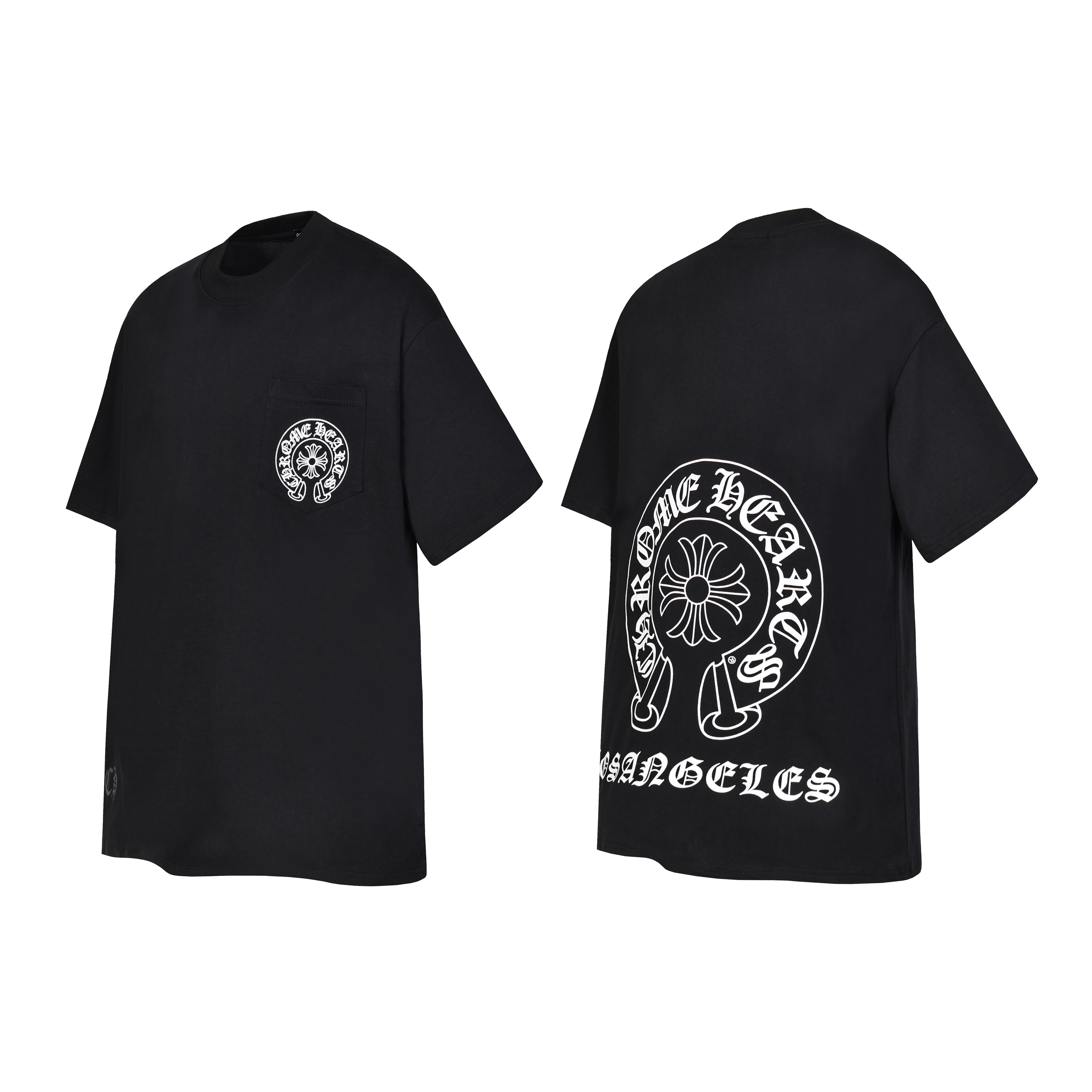 Chrome Hearts T-Shirt 2211 Black White P130