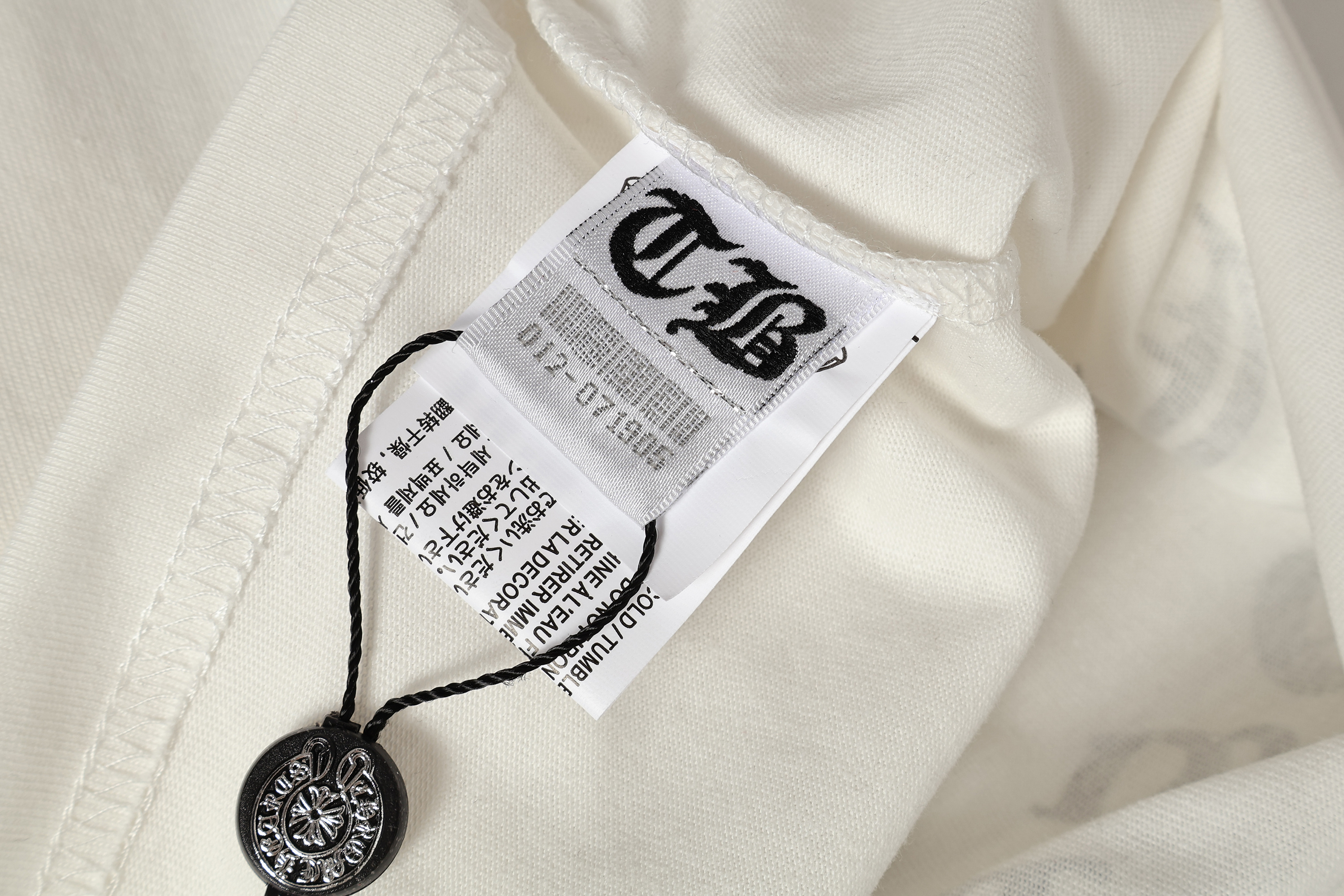 Chrome Hearts T-Shirt 2211 Black White P130