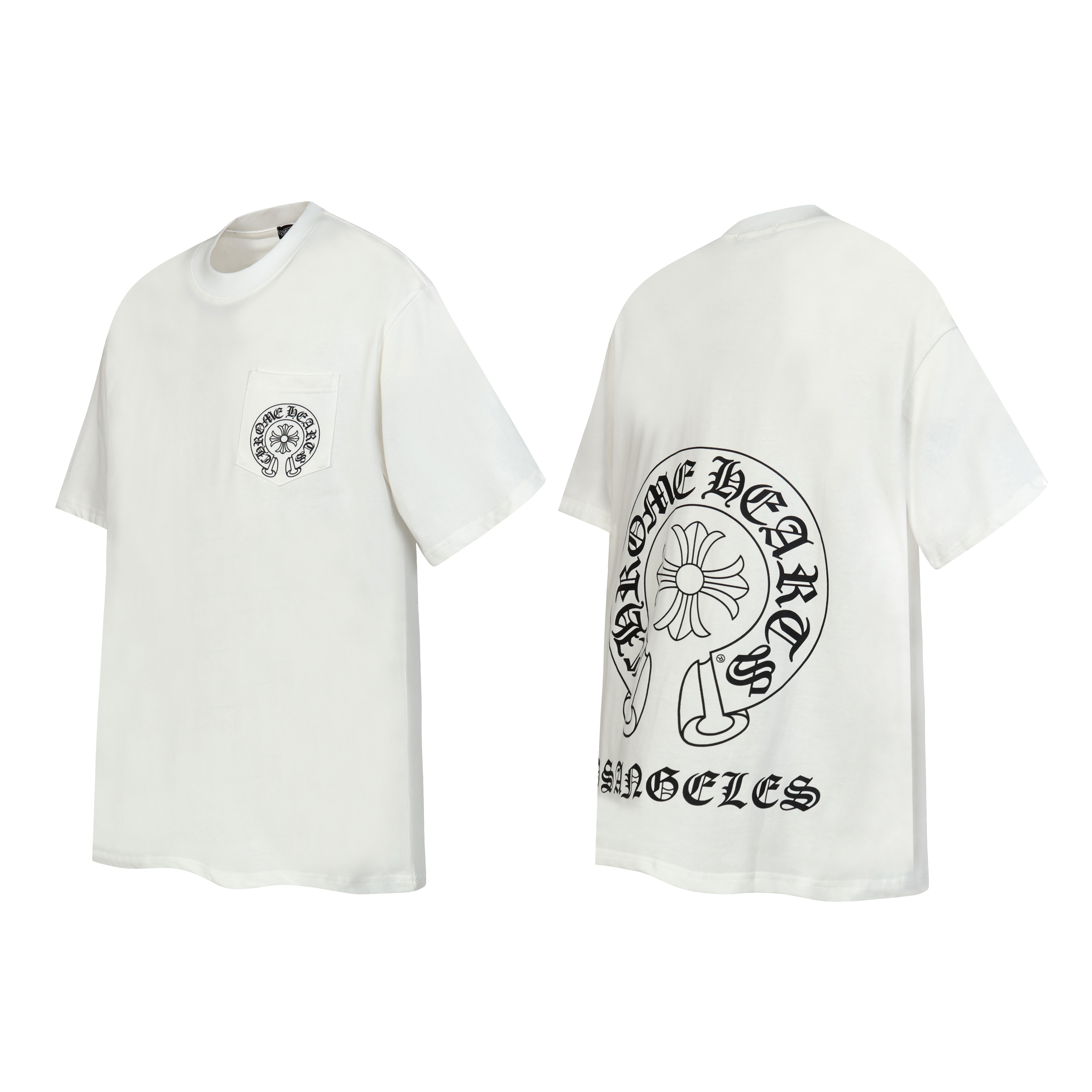 Chrome Hearts T-Shirt 2211 Black White P130