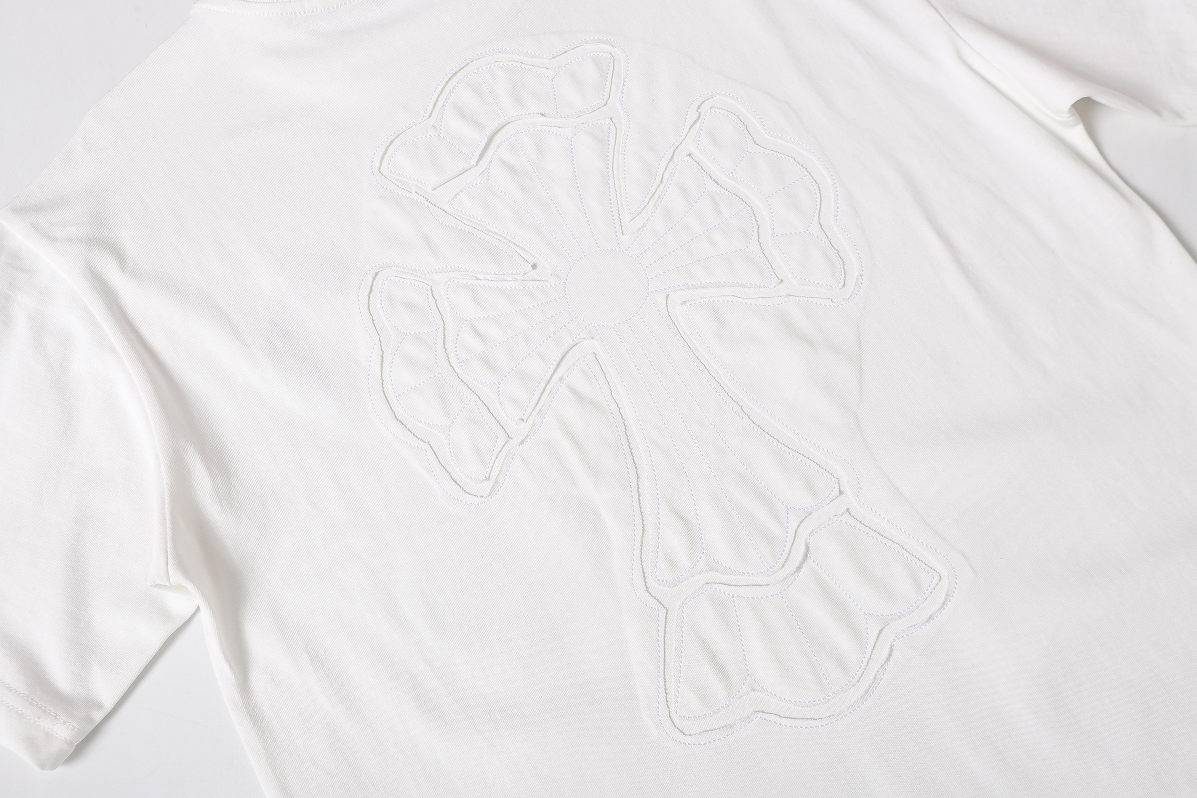Chrome Hearts T-Shirt 2215 Black White Grey P130