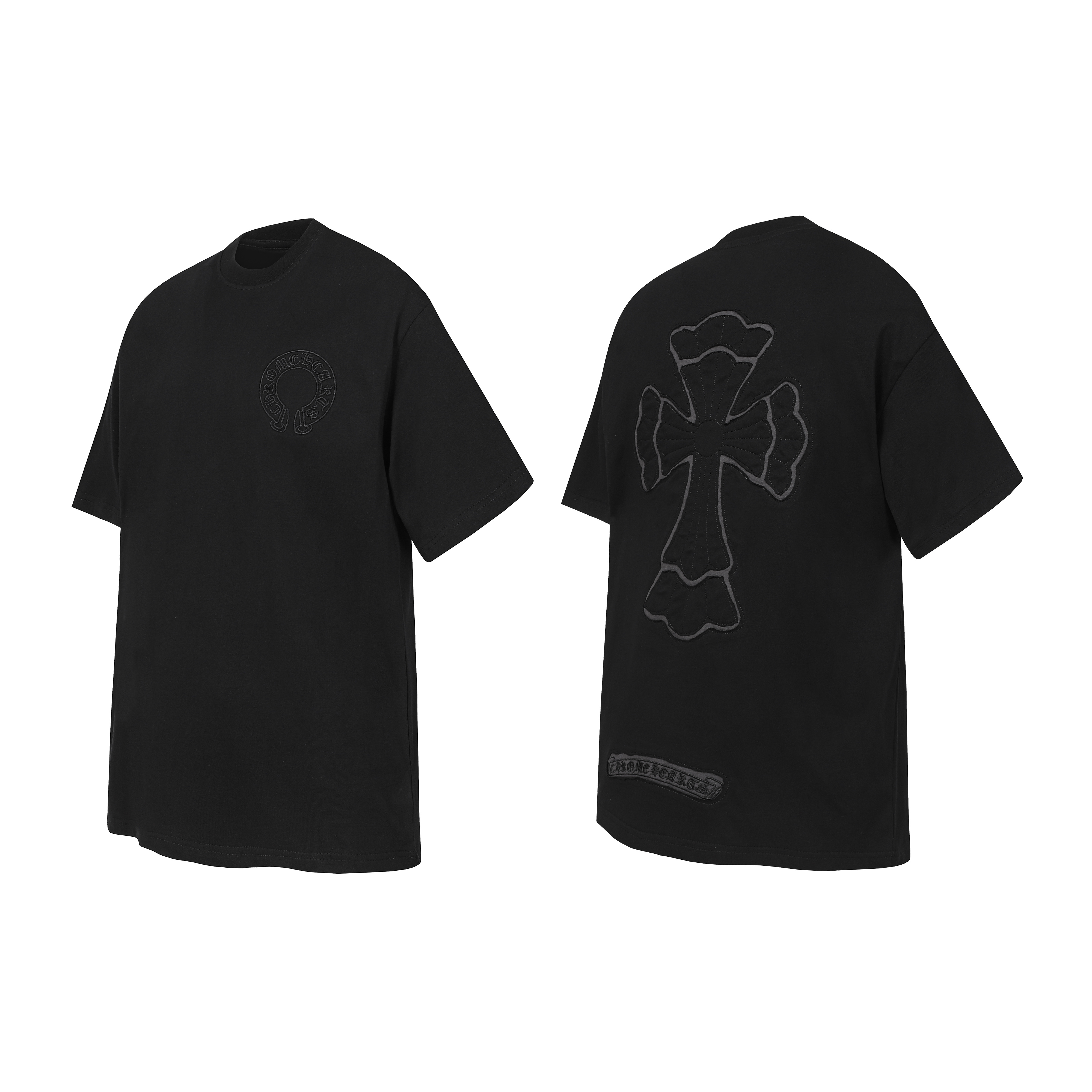 Chrome Hearts T-Shirt 2215 Black White Grey P130