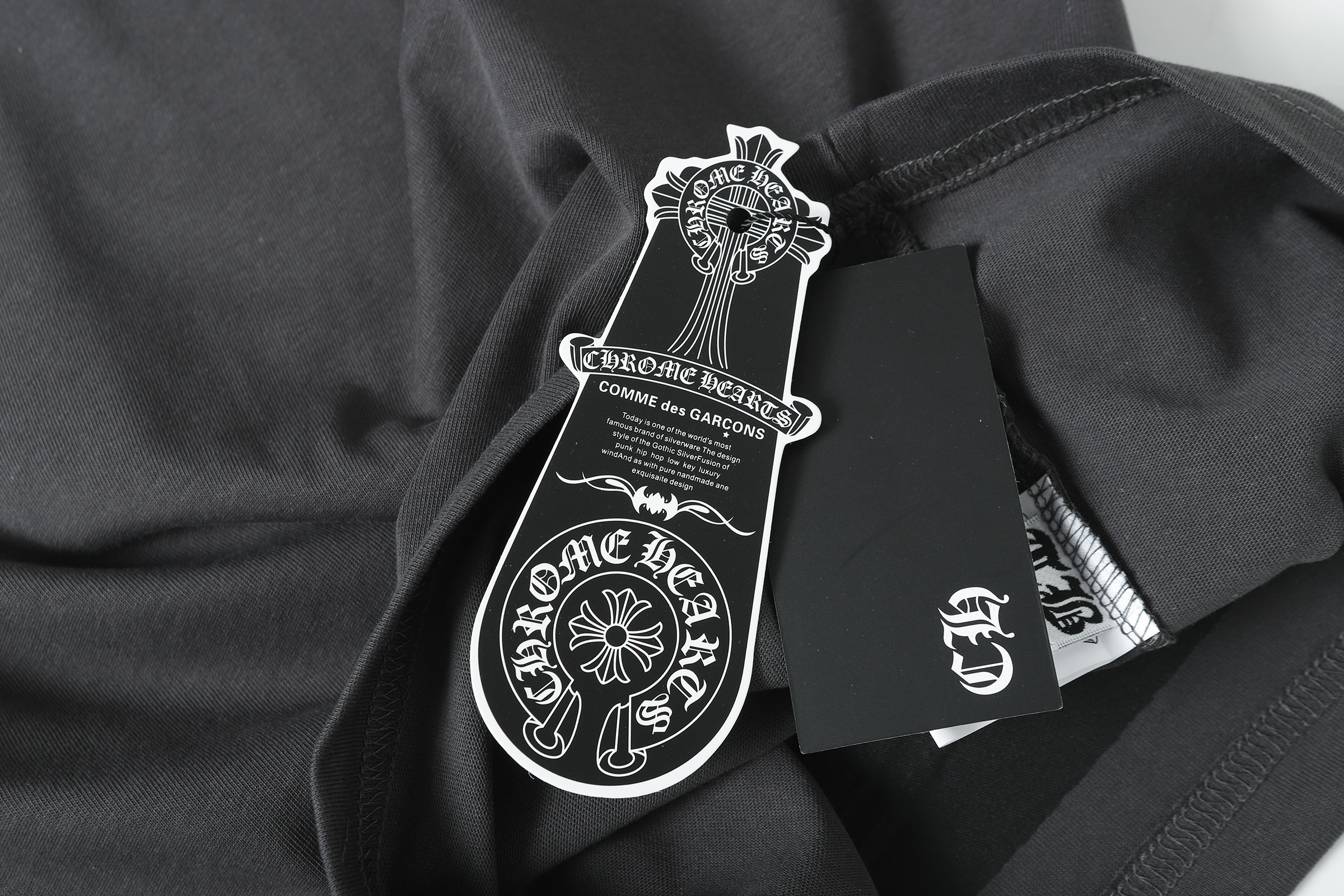 Chrome Hearts T-Shirt 2215 Black White Grey P130