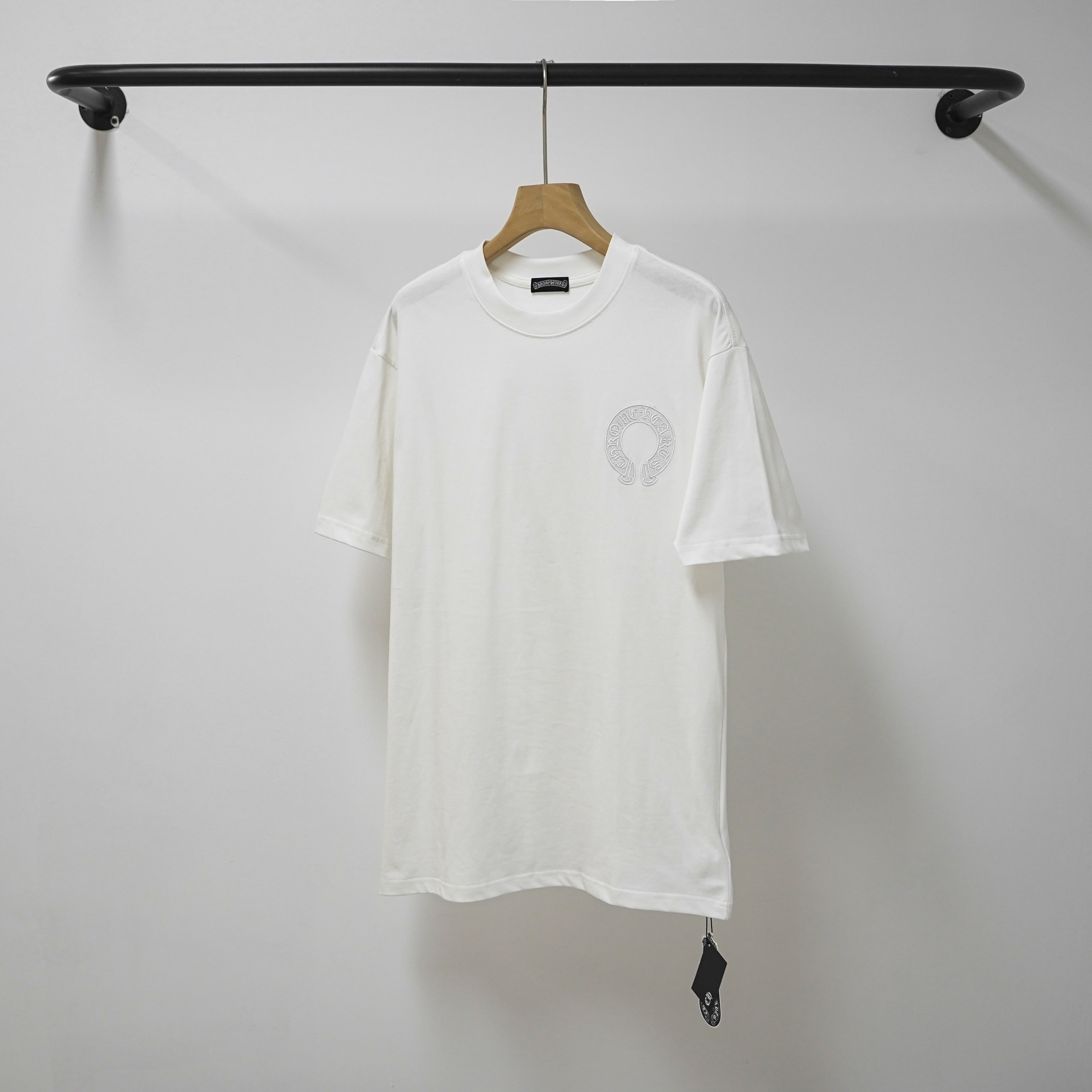 Chrome Hearts T-Shirt 2215 Black White Grey P130