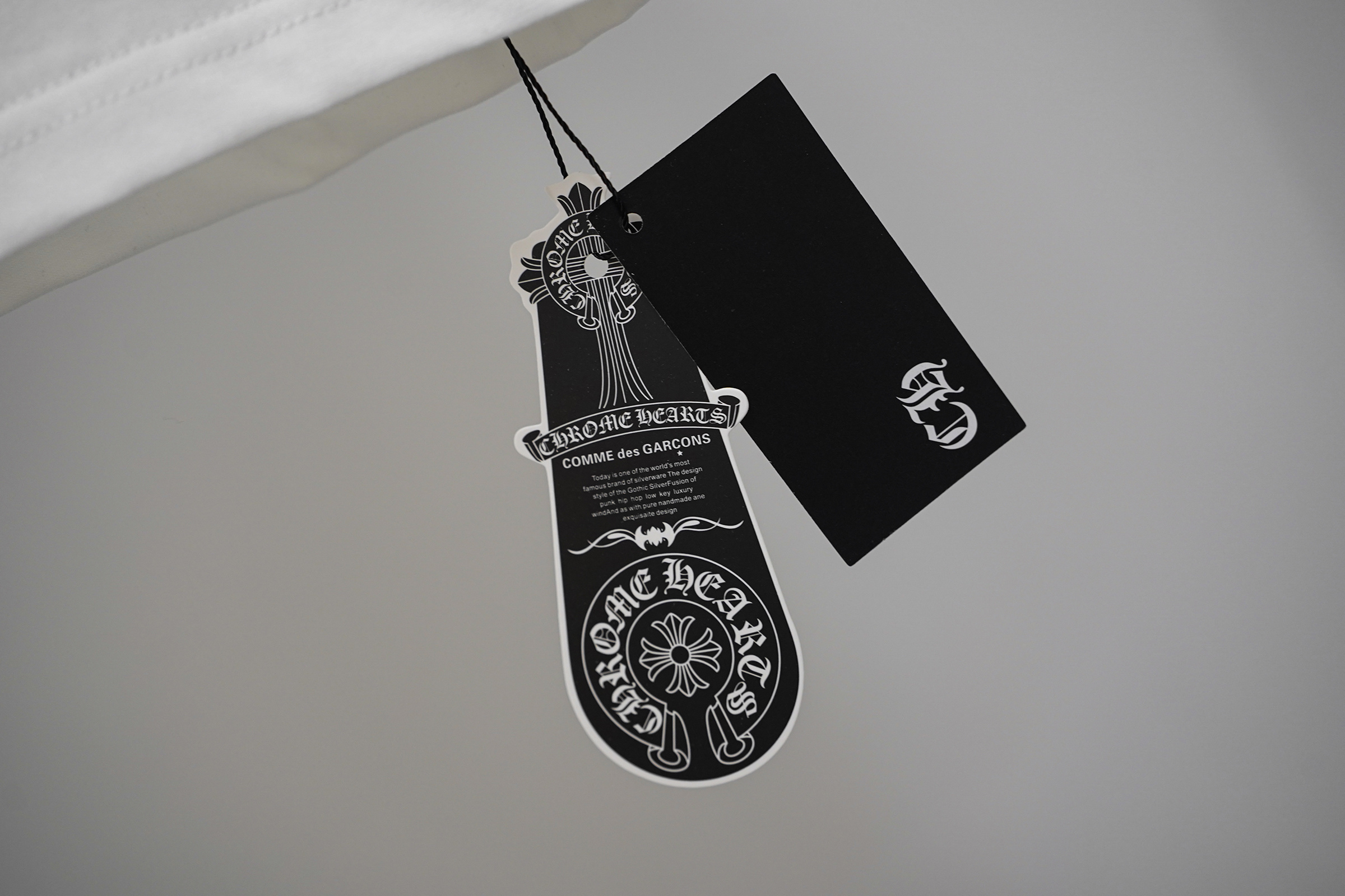Chrome Hearts T-Shirt 2215 Black White Grey P130