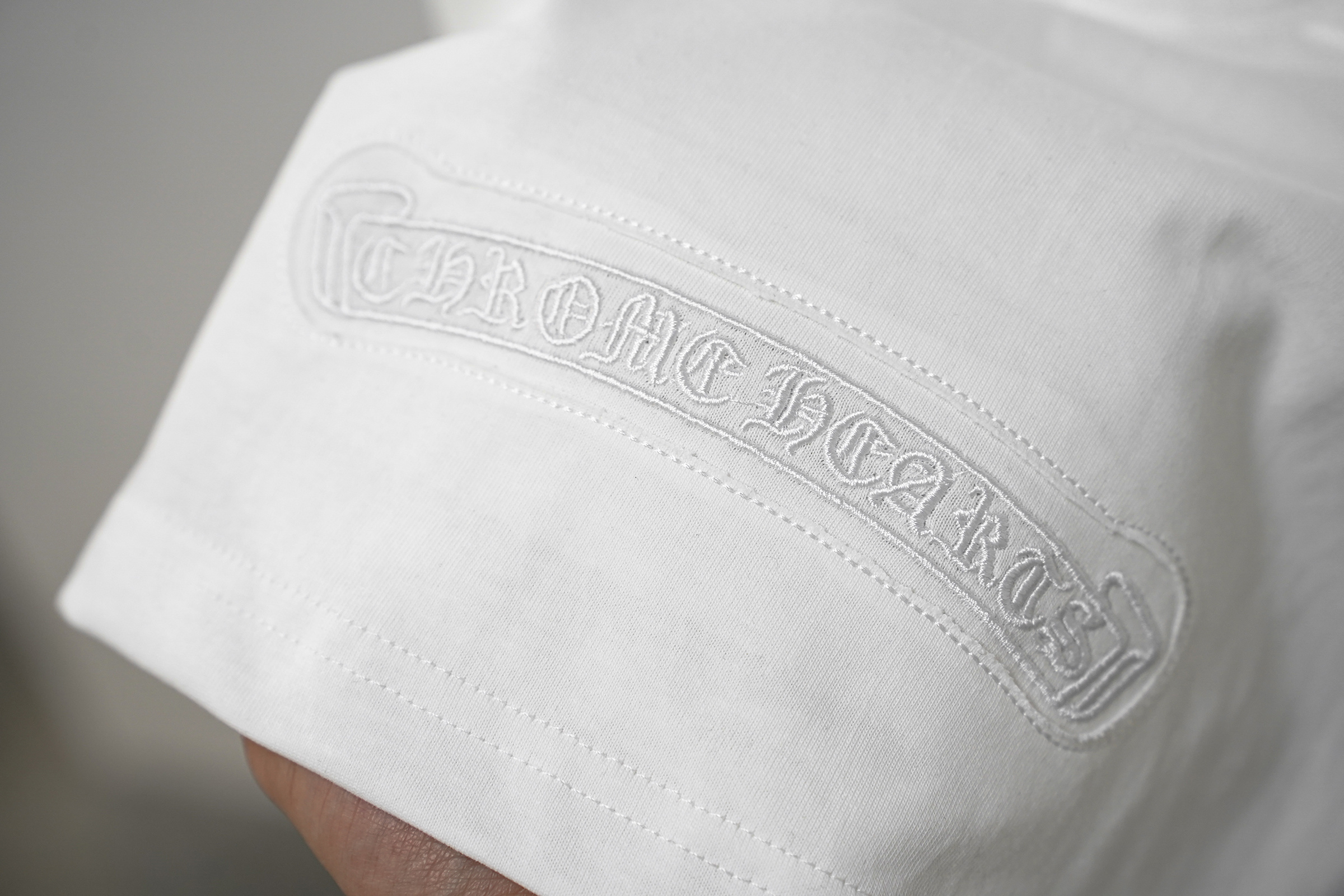 Chrome Hearts T-Shirt 2215 Black White Grey P130