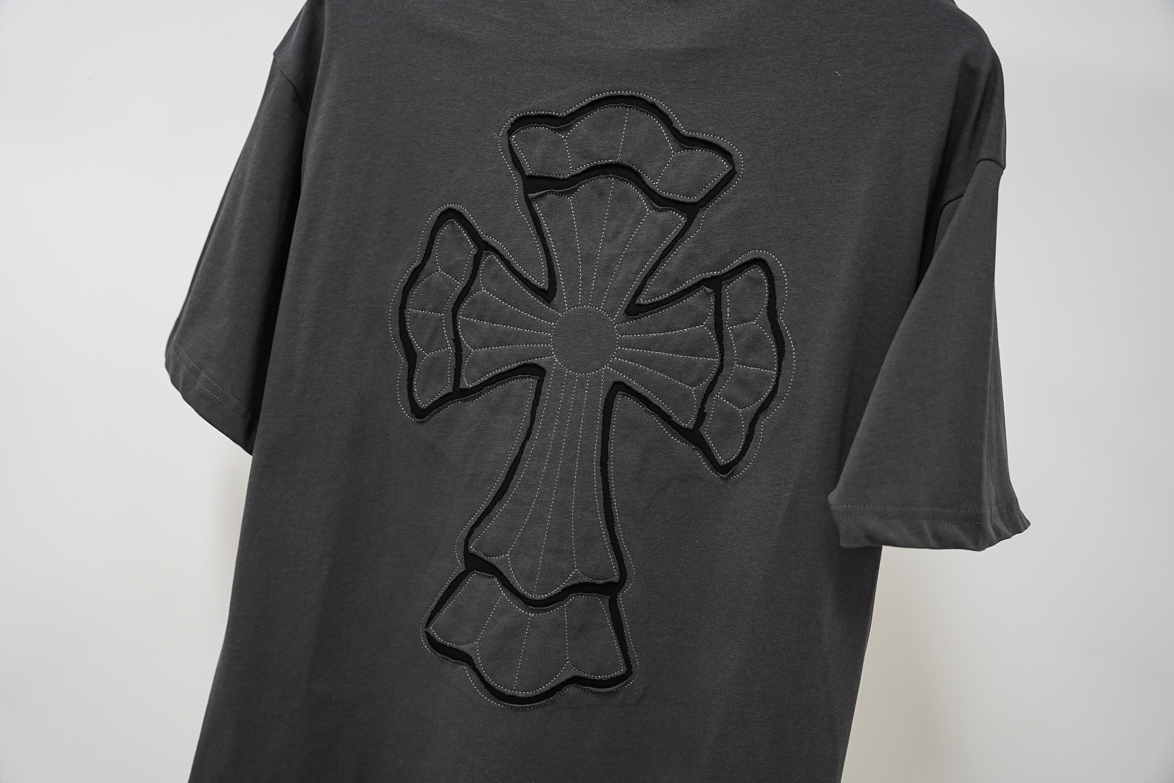 Chrome Hearts T-Shirt 2215 Black White Grey P130