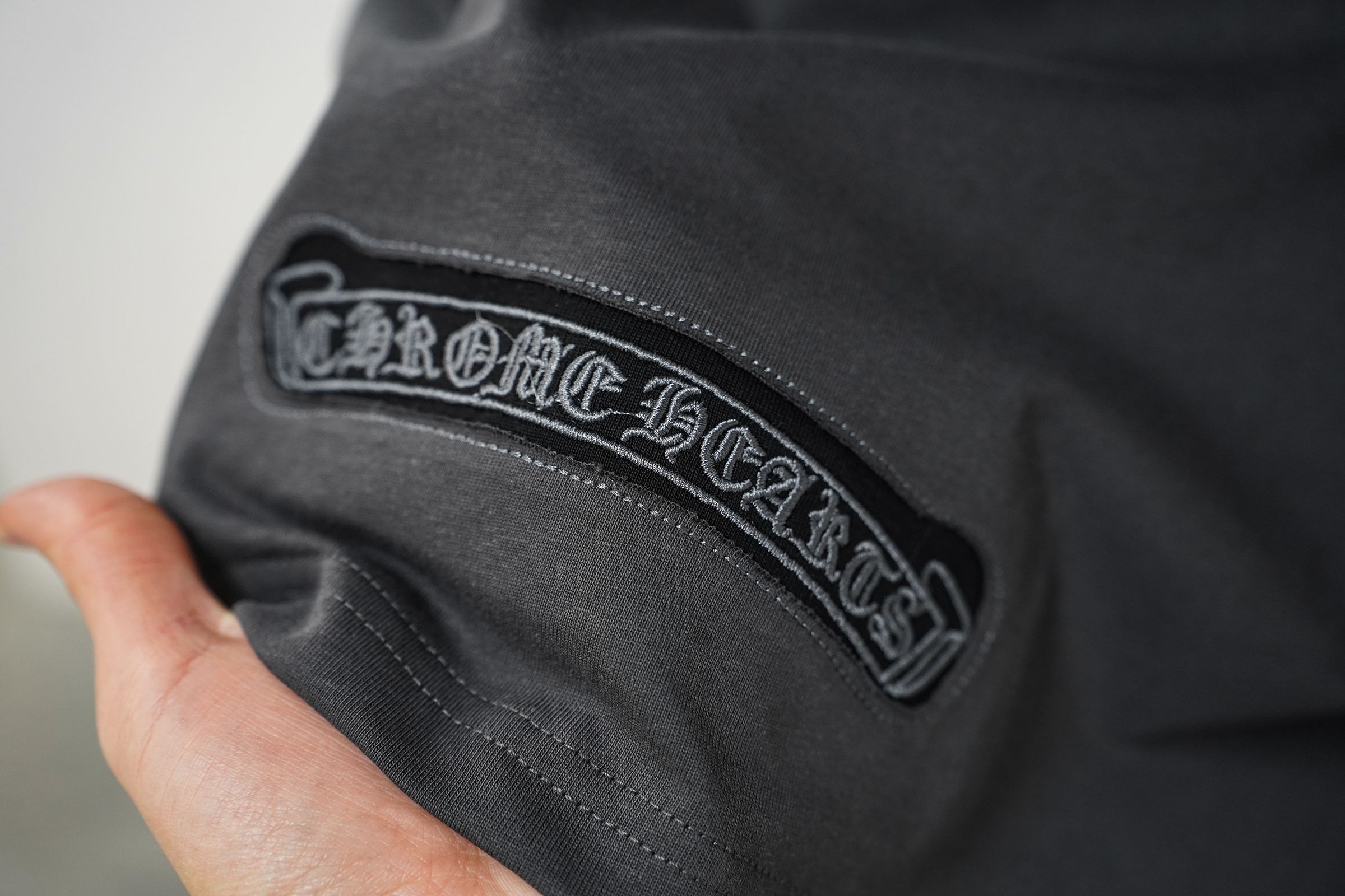 Chrome Hearts T-Shirt 2215 Black White Grey P130
