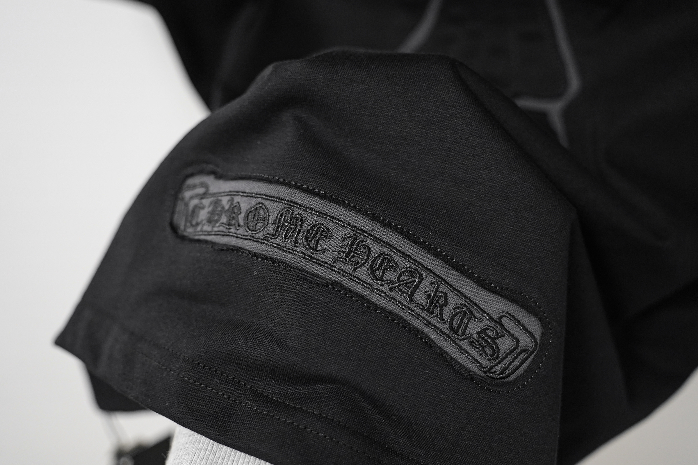 Chrome Hearts T-Shirt 2215 Black White Grey P130