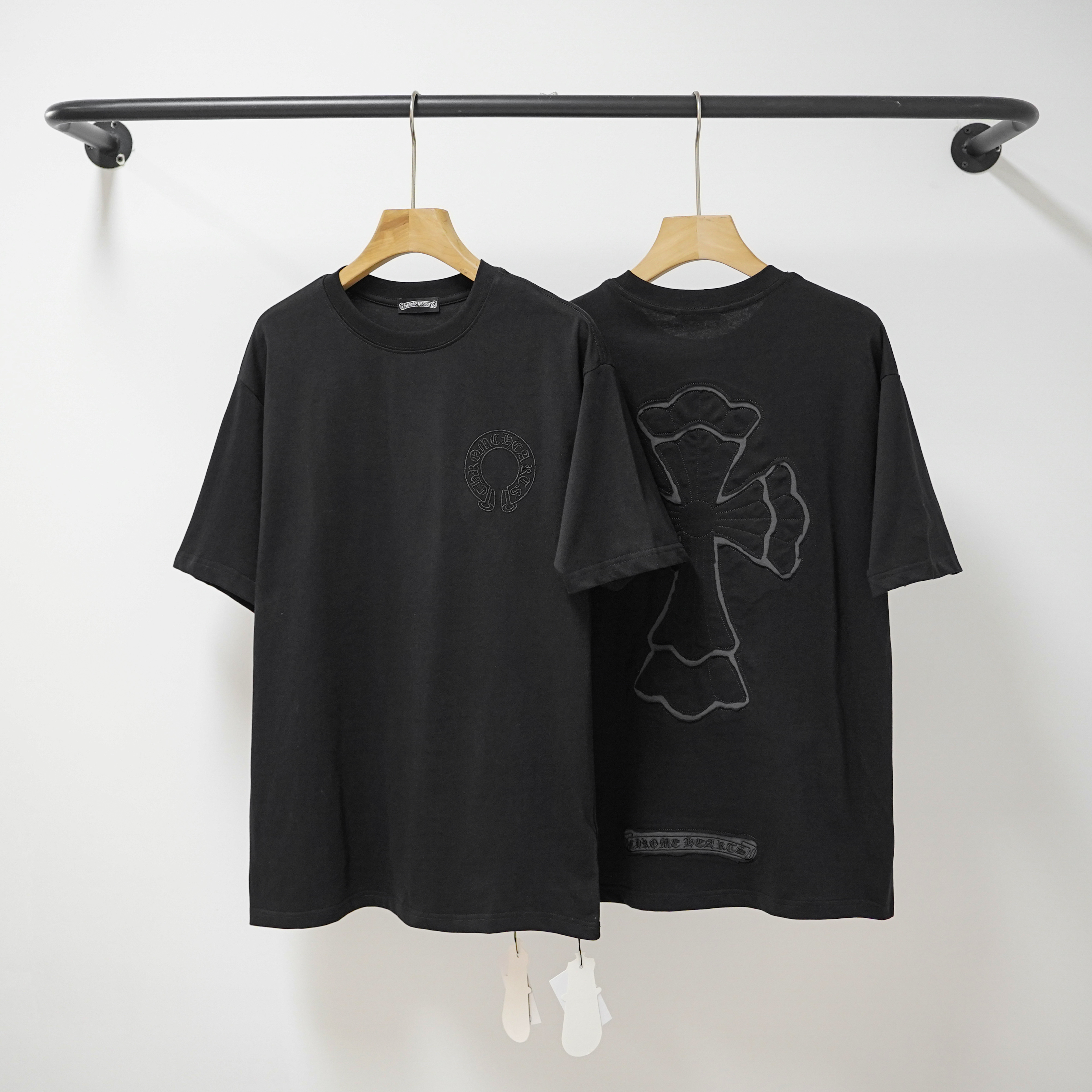 Chrome Hearts T-Shirt 2215 Black White Grey P130