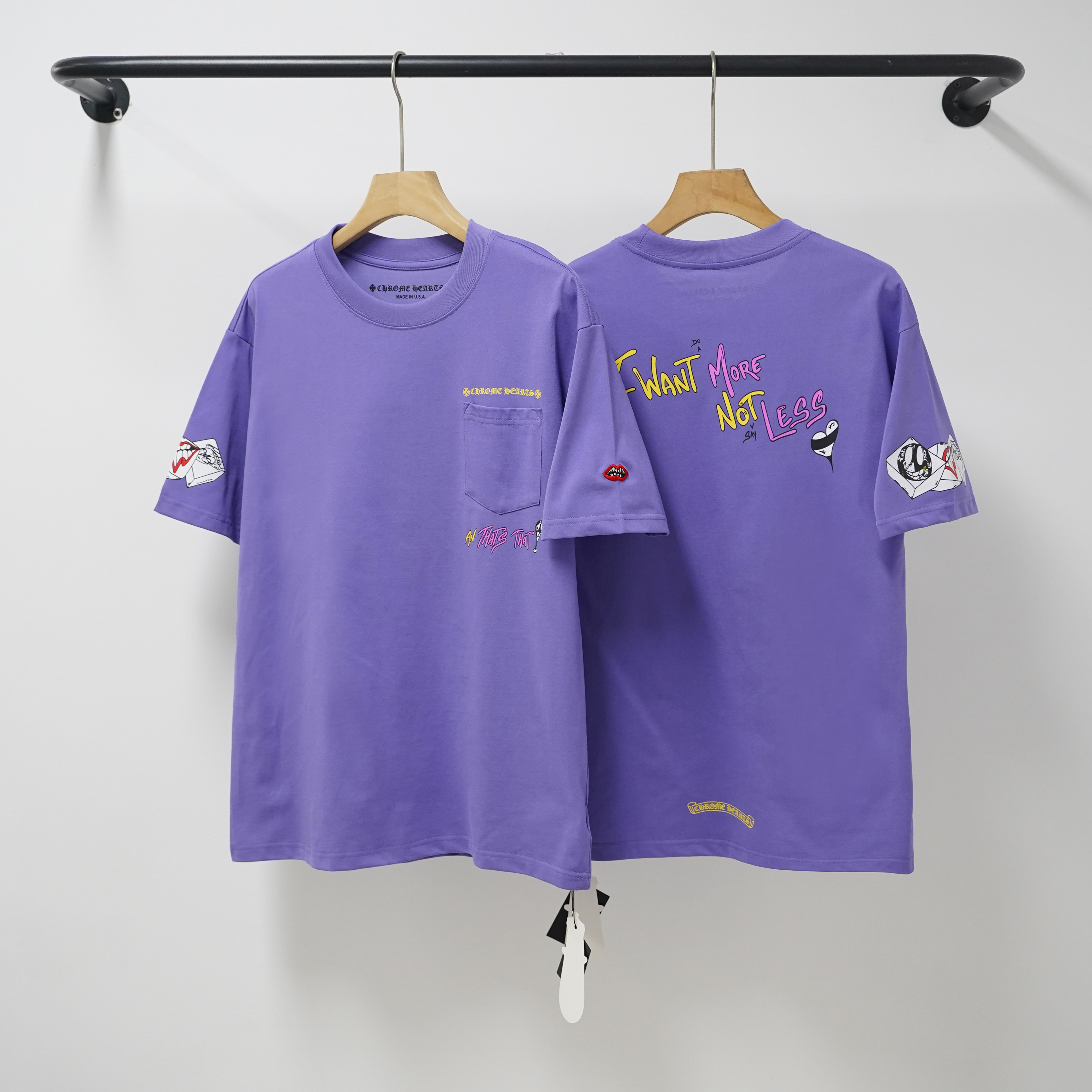 Chrome Hearts T-Shirt 2219 Purple P130