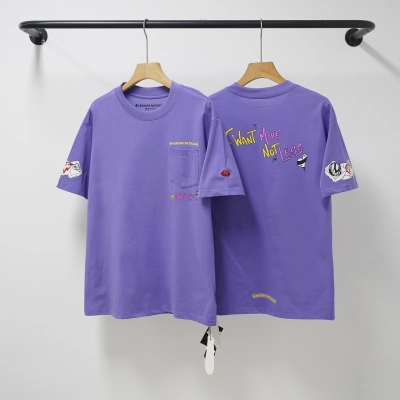 Chrome Hearts T-Shirt 2219 Purple P130 02