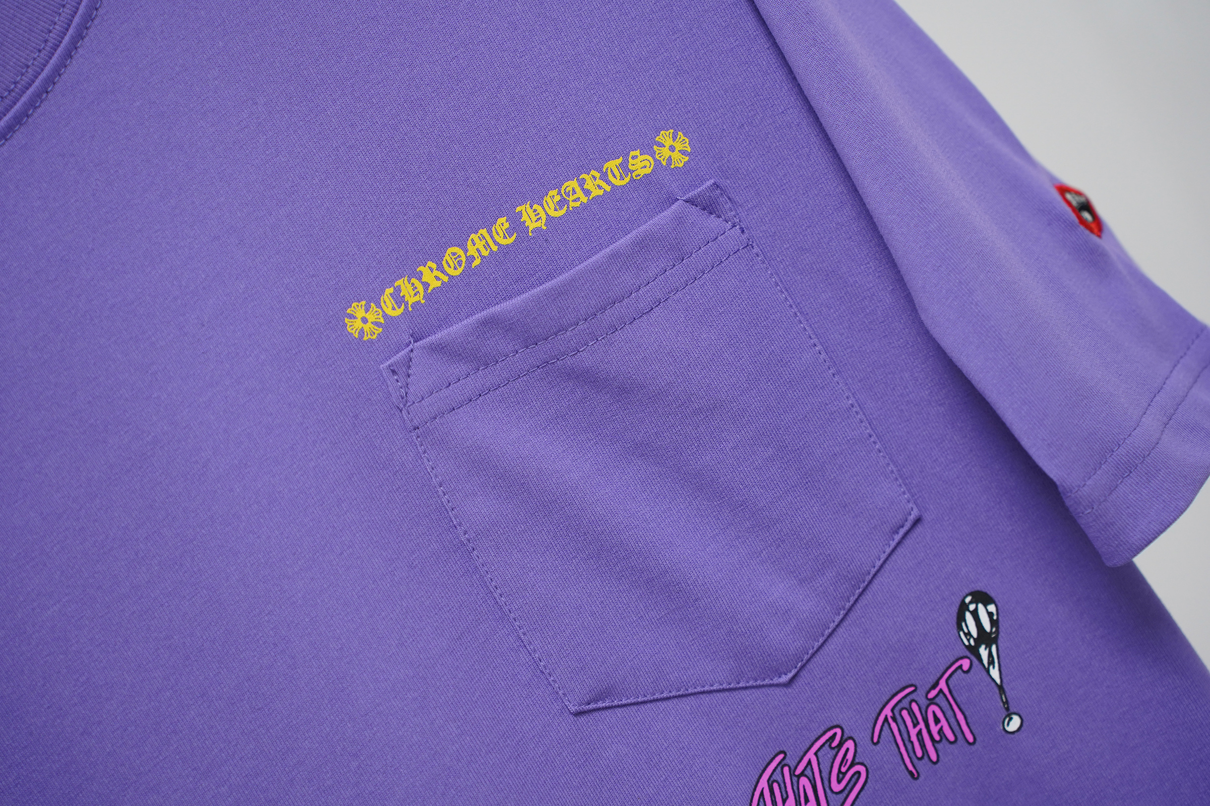 Chrome Hearts T-Shirt 2219 Purple P130