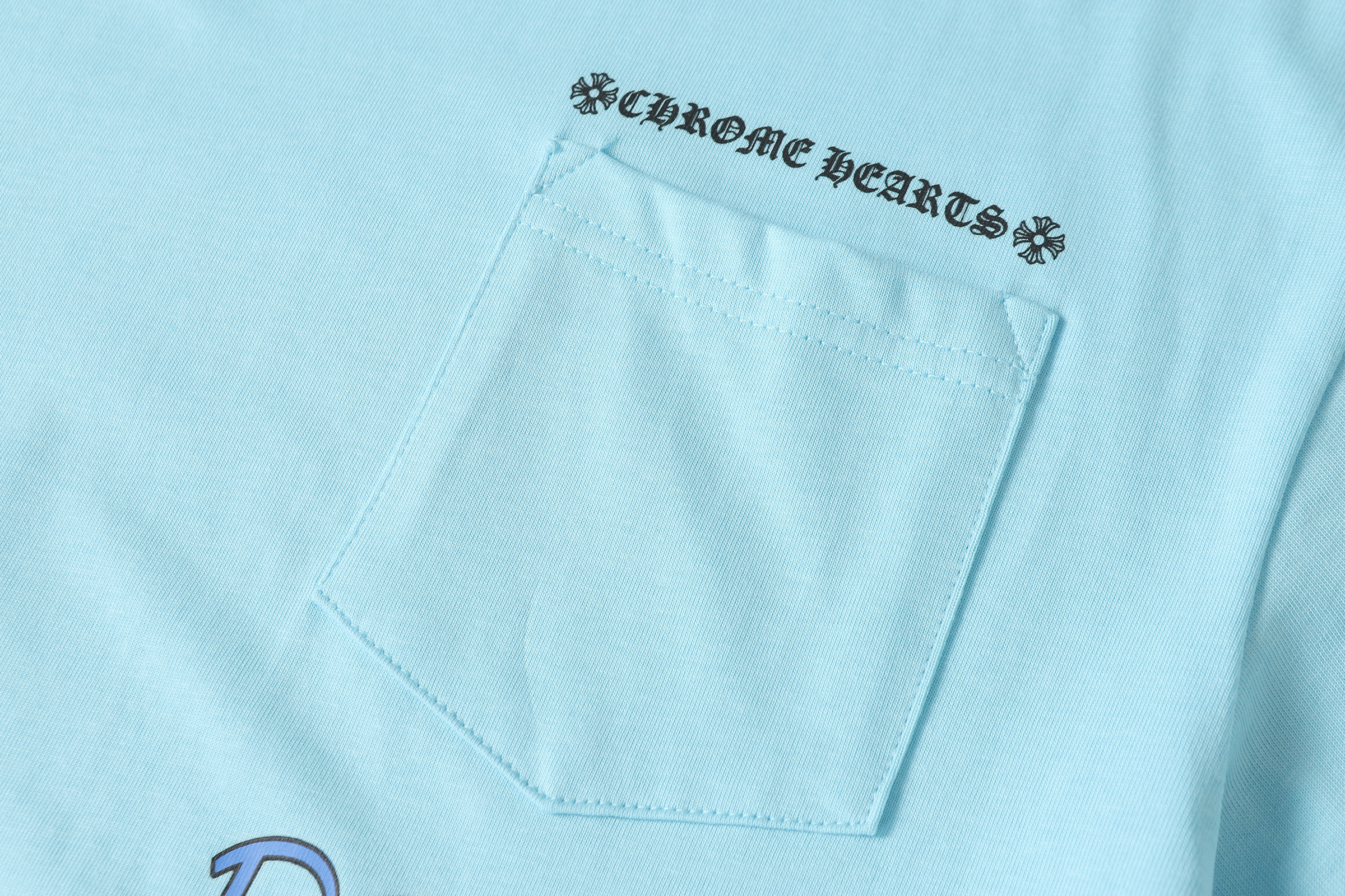 Chrome Hearts T-Shirt 2220 Lake Blue P130