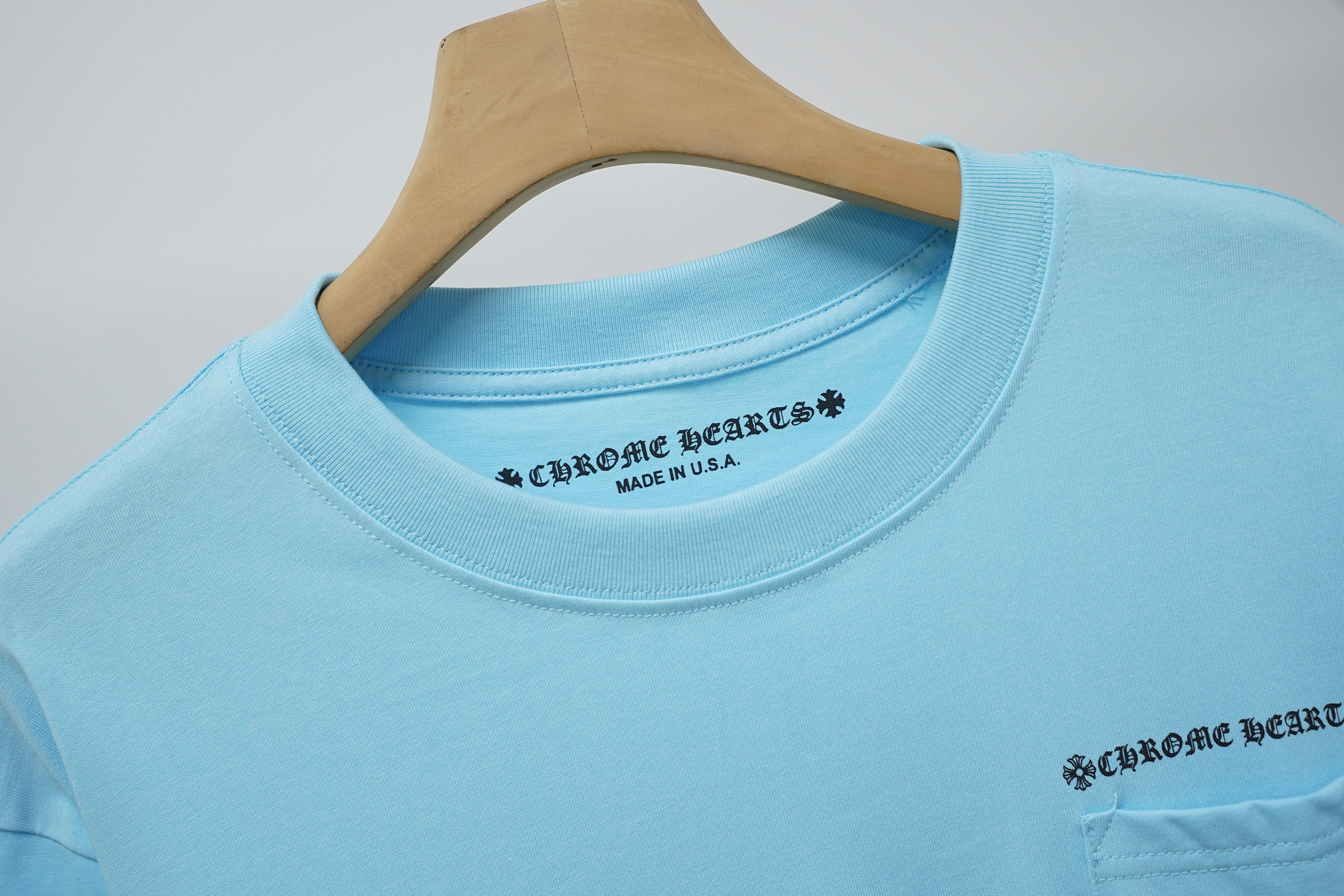 Chrome Hearts T-Shirt 2220 Lake Blue P130