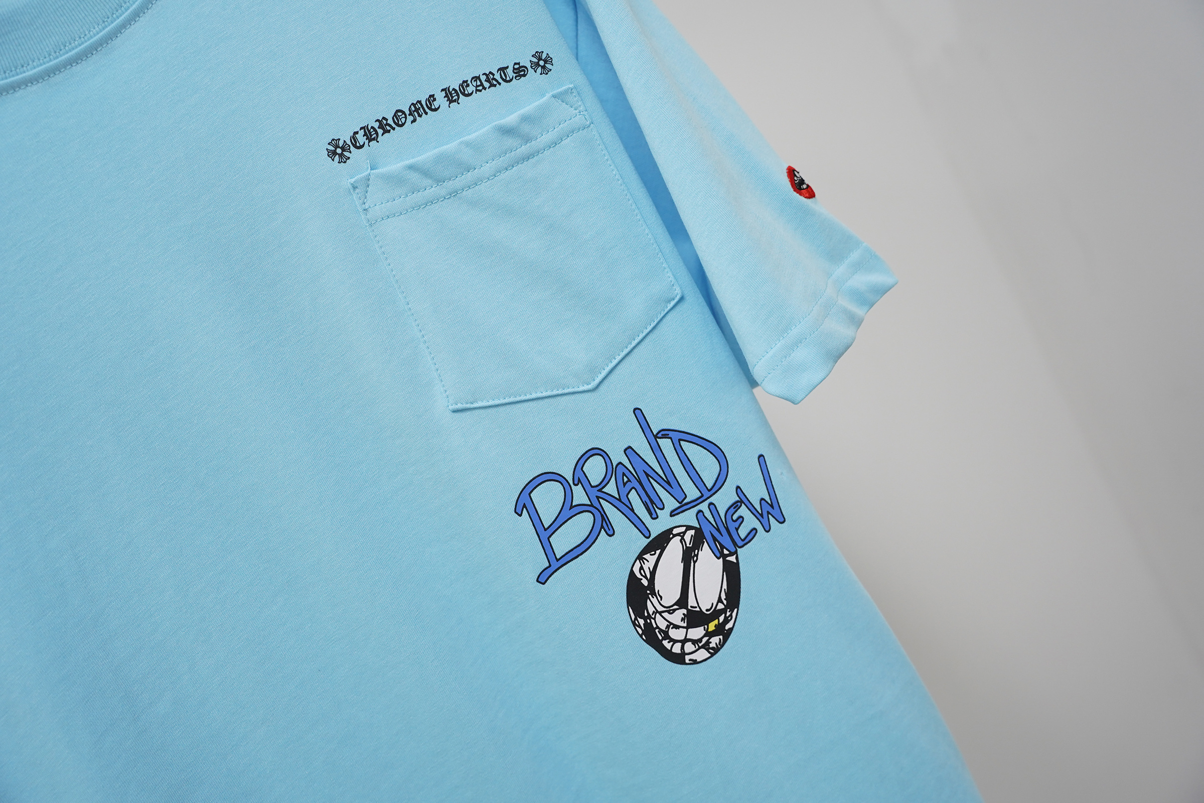 Chrome Hearts T-Shirt 2220 Lake Blue P130
