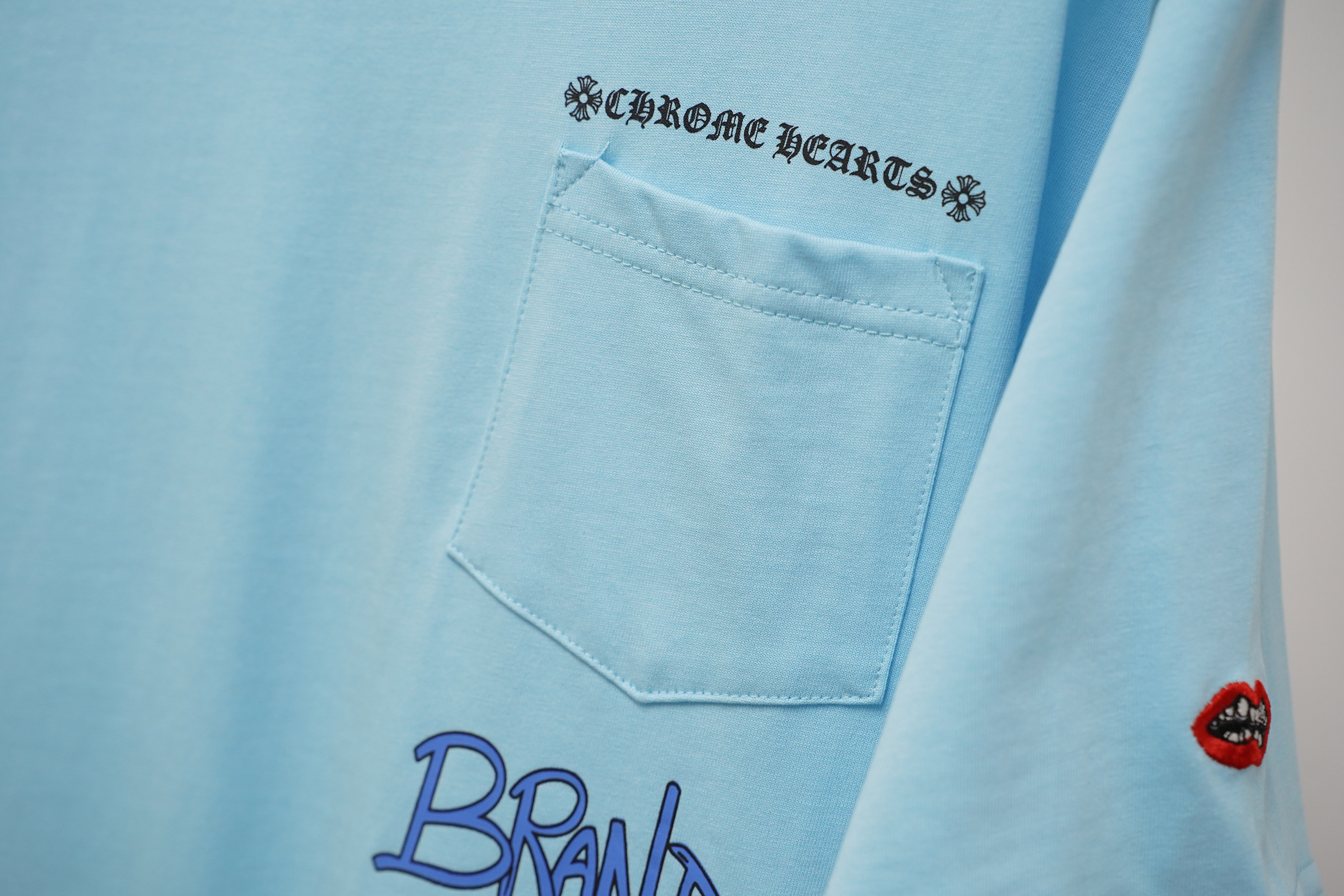 Chrome Hearts T-Shirt 2220 Lake Blue P130