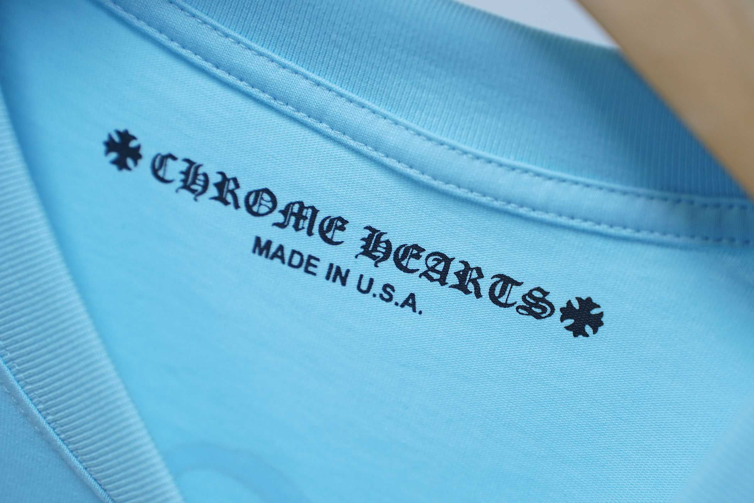 Chrome Hearts T-Shirt 2220 Lake Blue P130