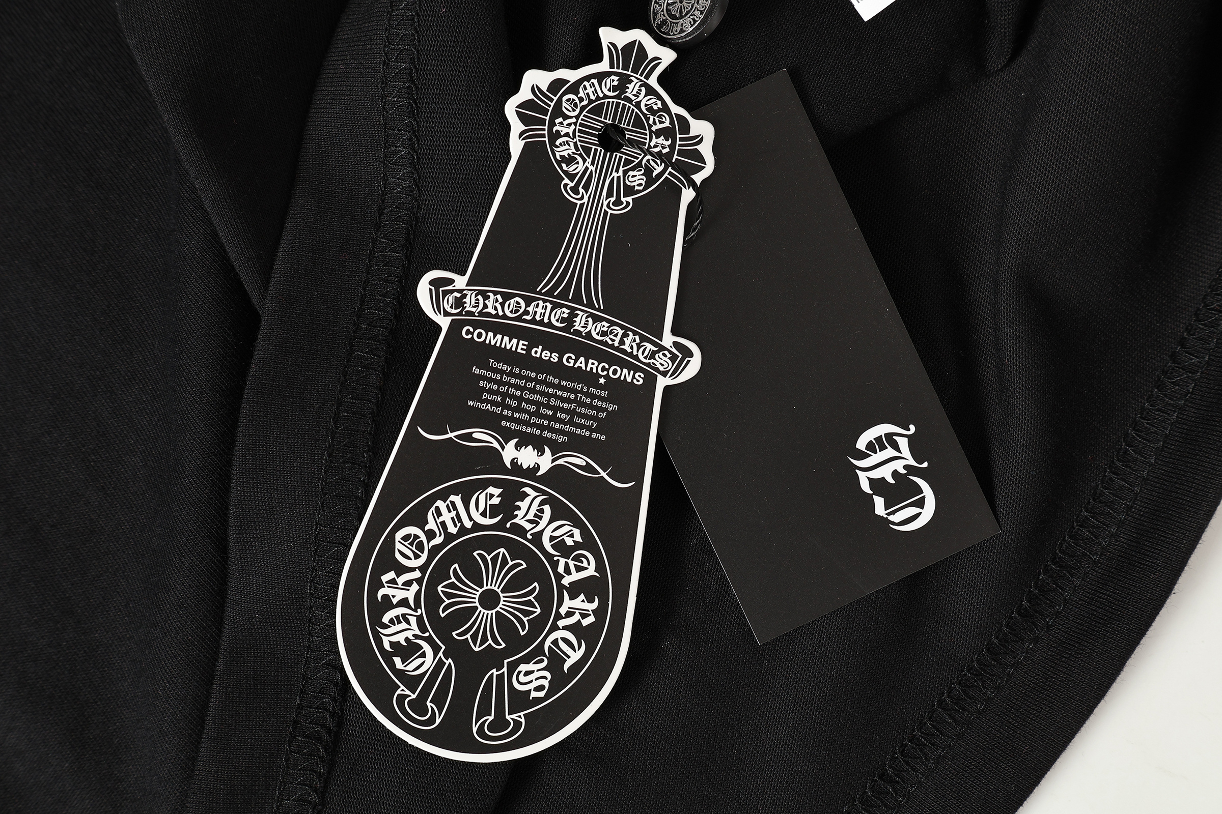 Chrome Hearts T-Shirt 2221 Black White Pink P130