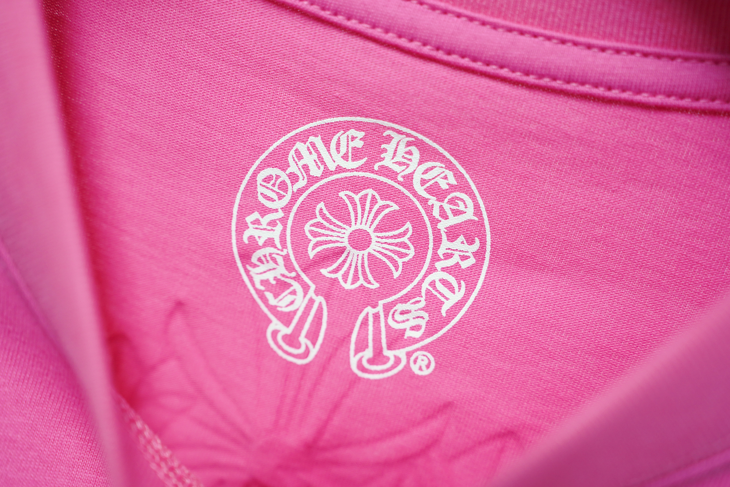 Chrome Hearts T-Shirt 2221 Black White Pink P130