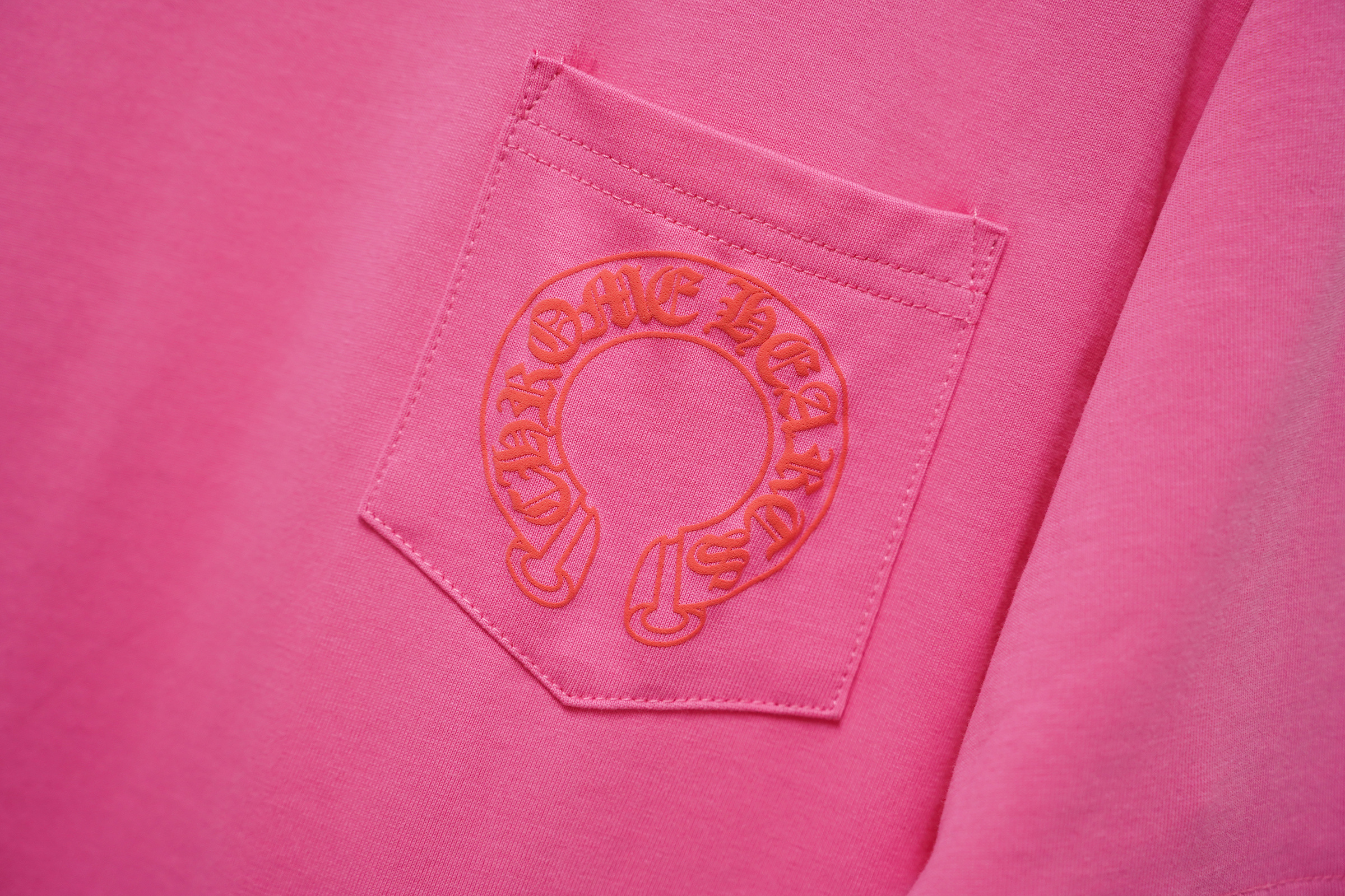Chrome Hearts T-Shirt 2221 Black White Pink P130