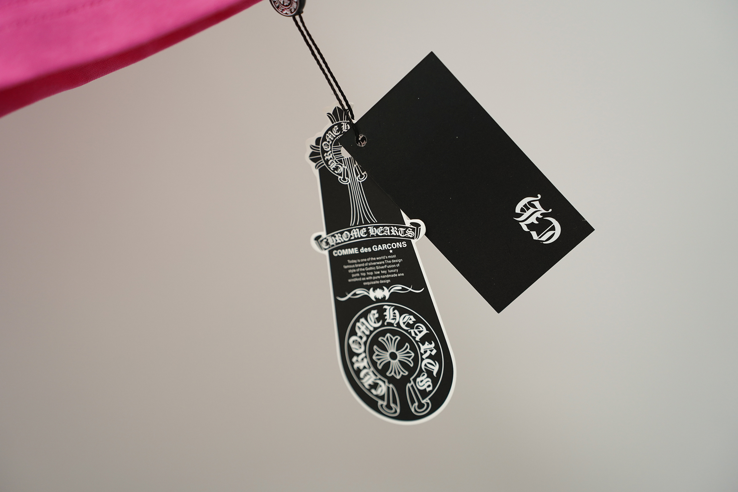 Chrome Hearts T-Shirt 2221 Black White Pink P130