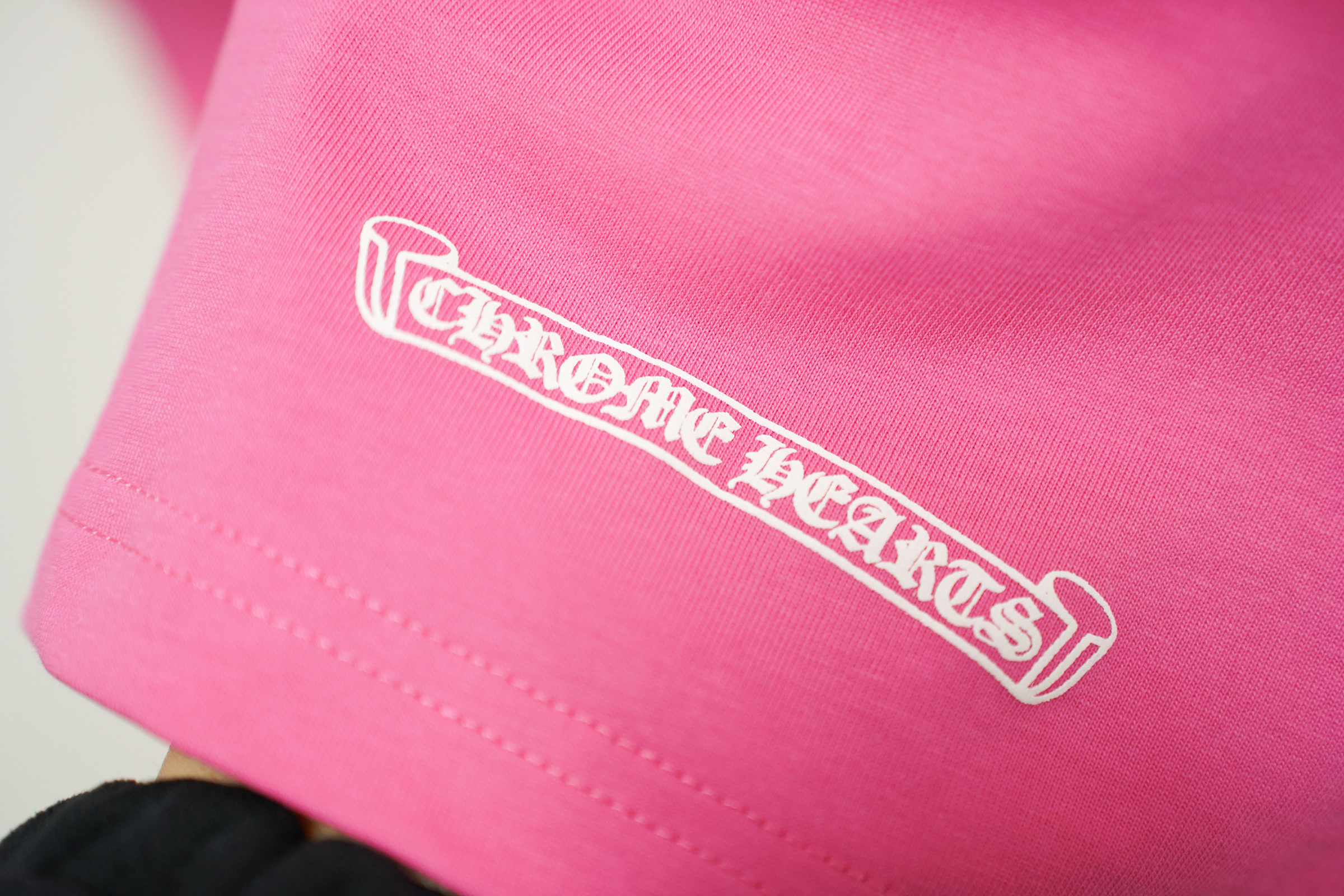 Chrome Hearts T-Shirt 2221 Black White Pink P130