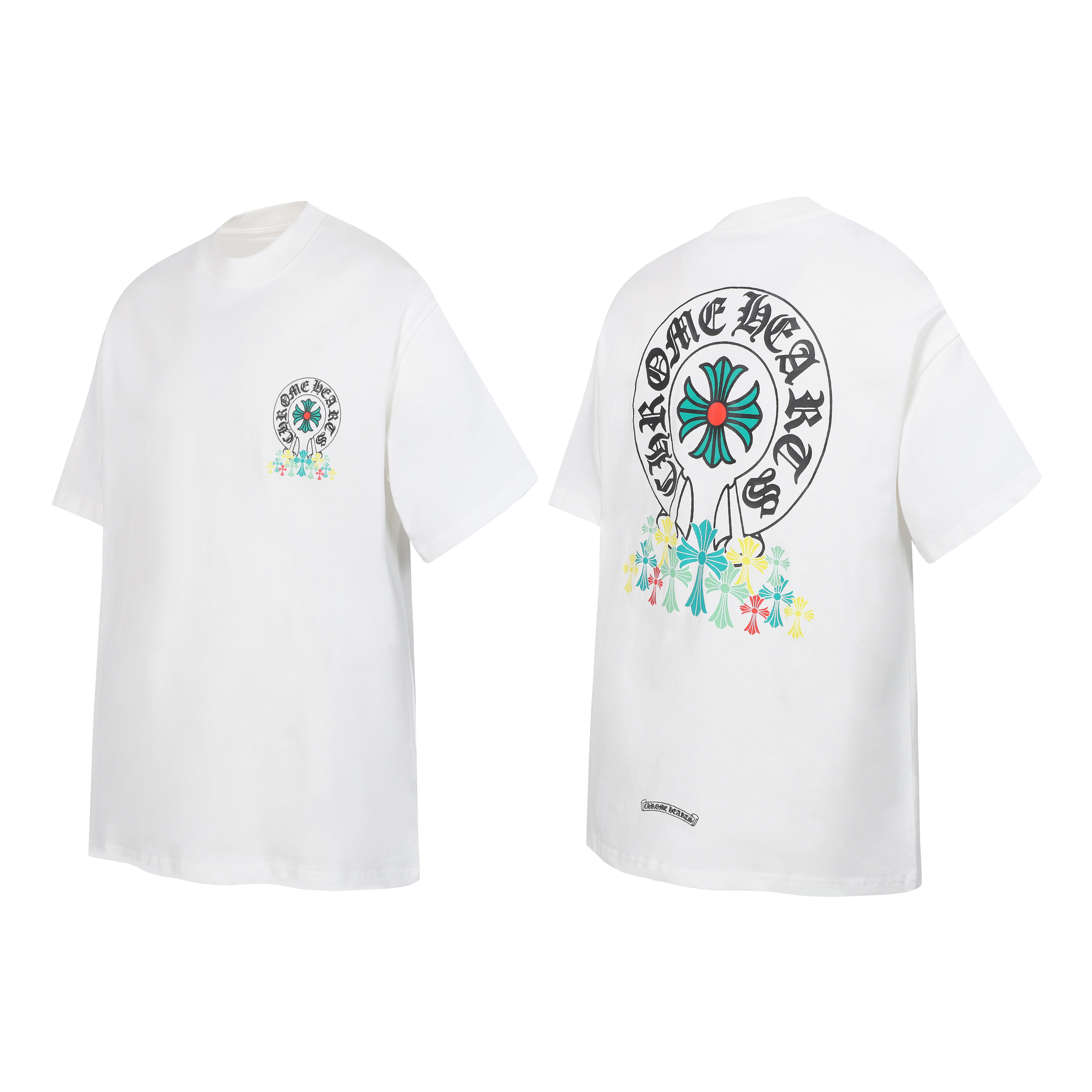 Chrome Hearts T-Shirt 2224 Black White P130