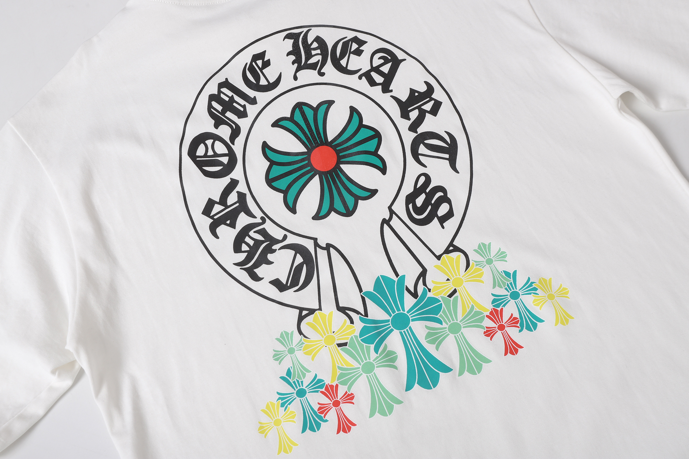 Chrome Hearts T-Shirt 2224 Black White P130