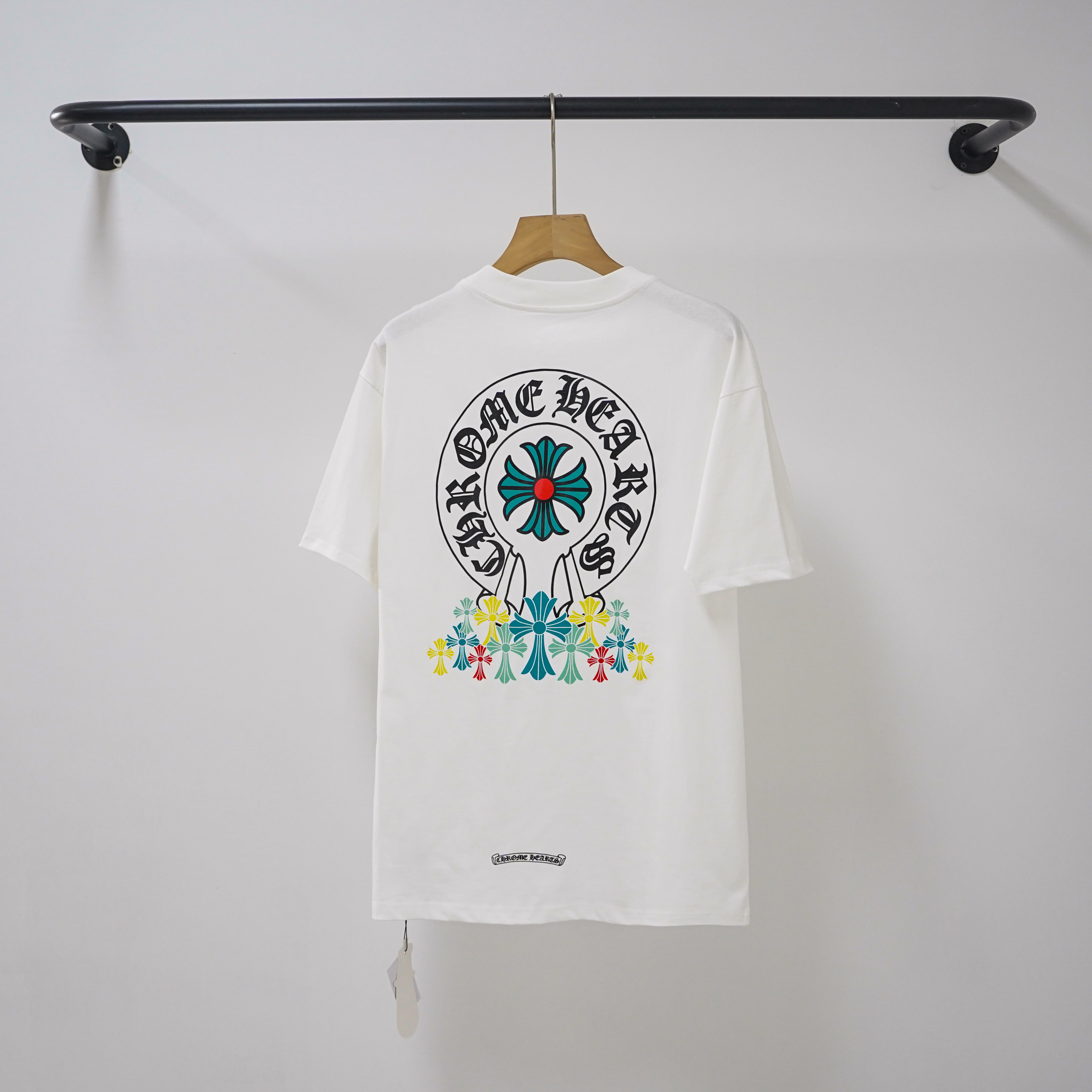 Chrome Hearts T-Shirt 2224 Black White P130