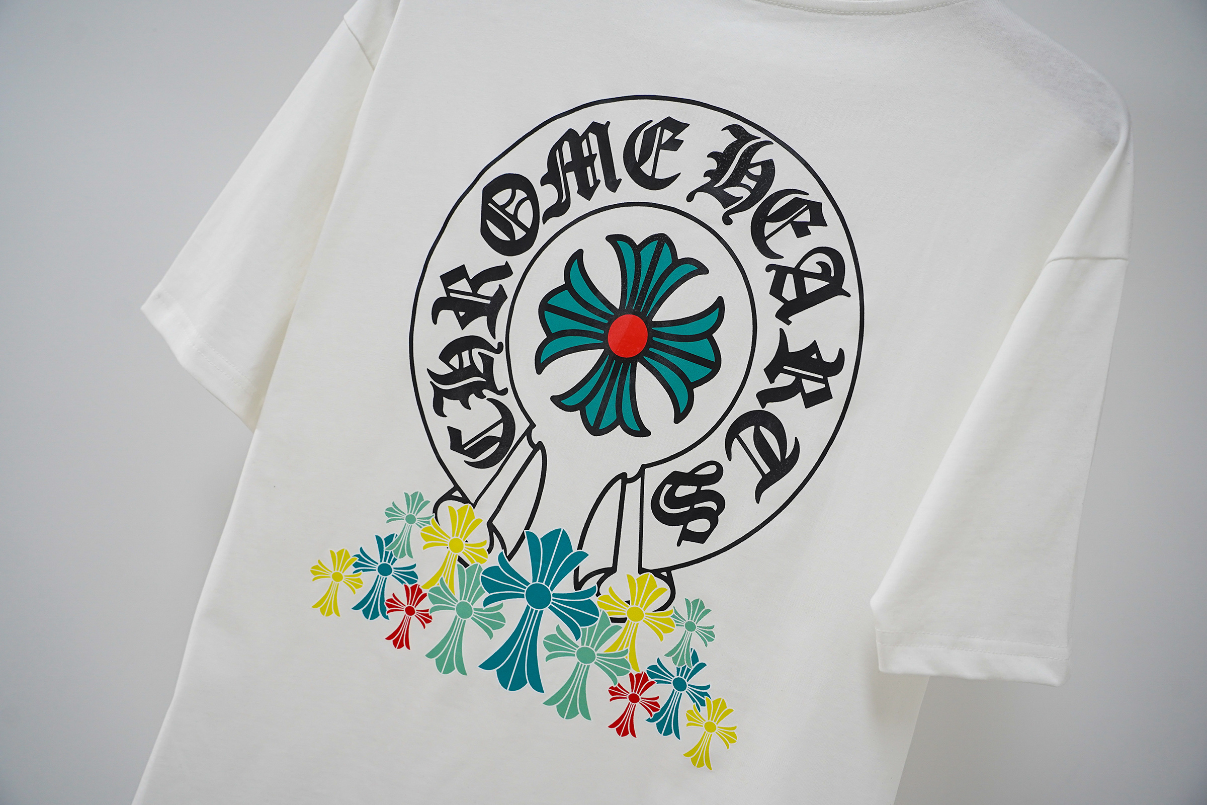 Chrome Hearts T-Shirt 2224 Black White P130