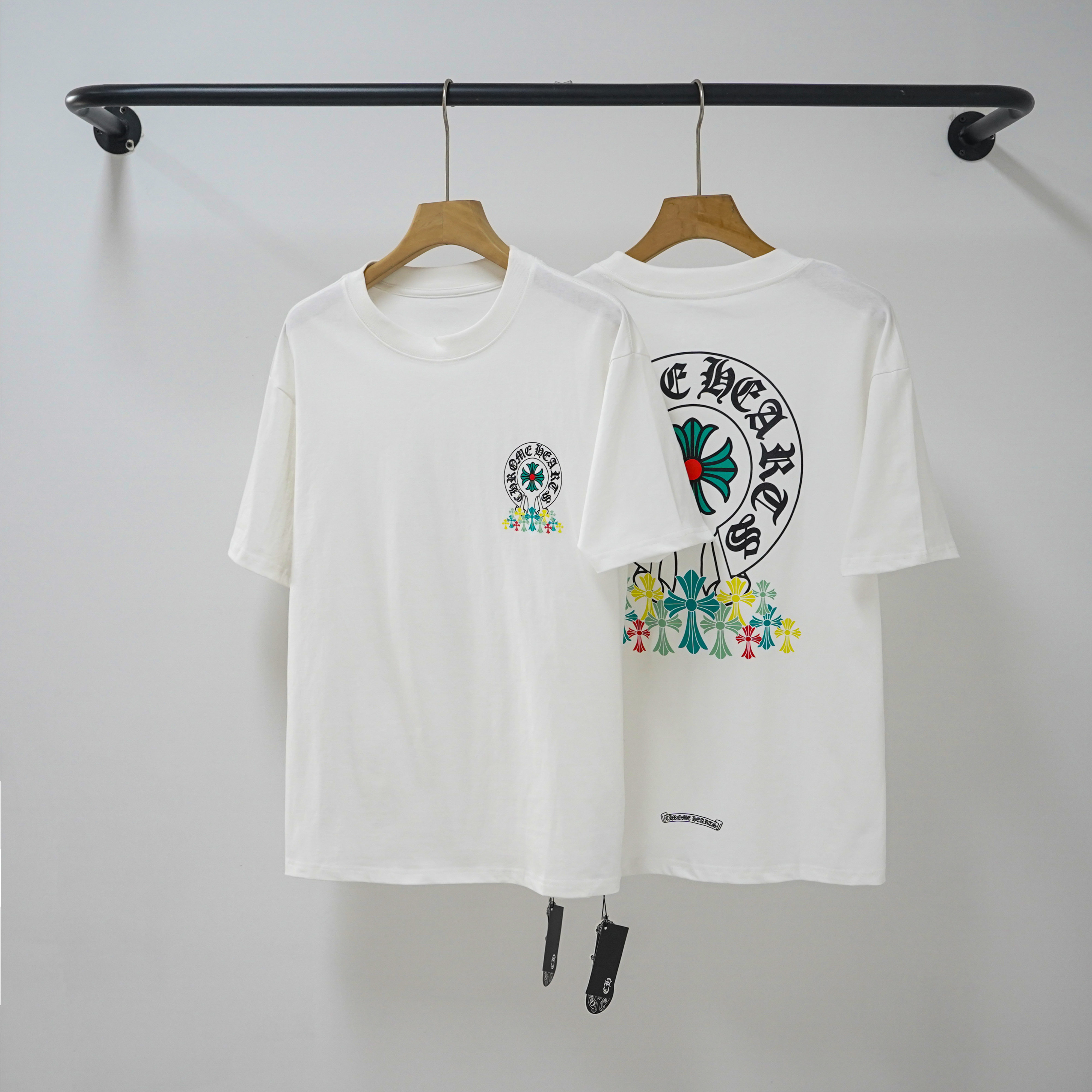 Chrome Hearts T-Shirt 2224 Black White P130