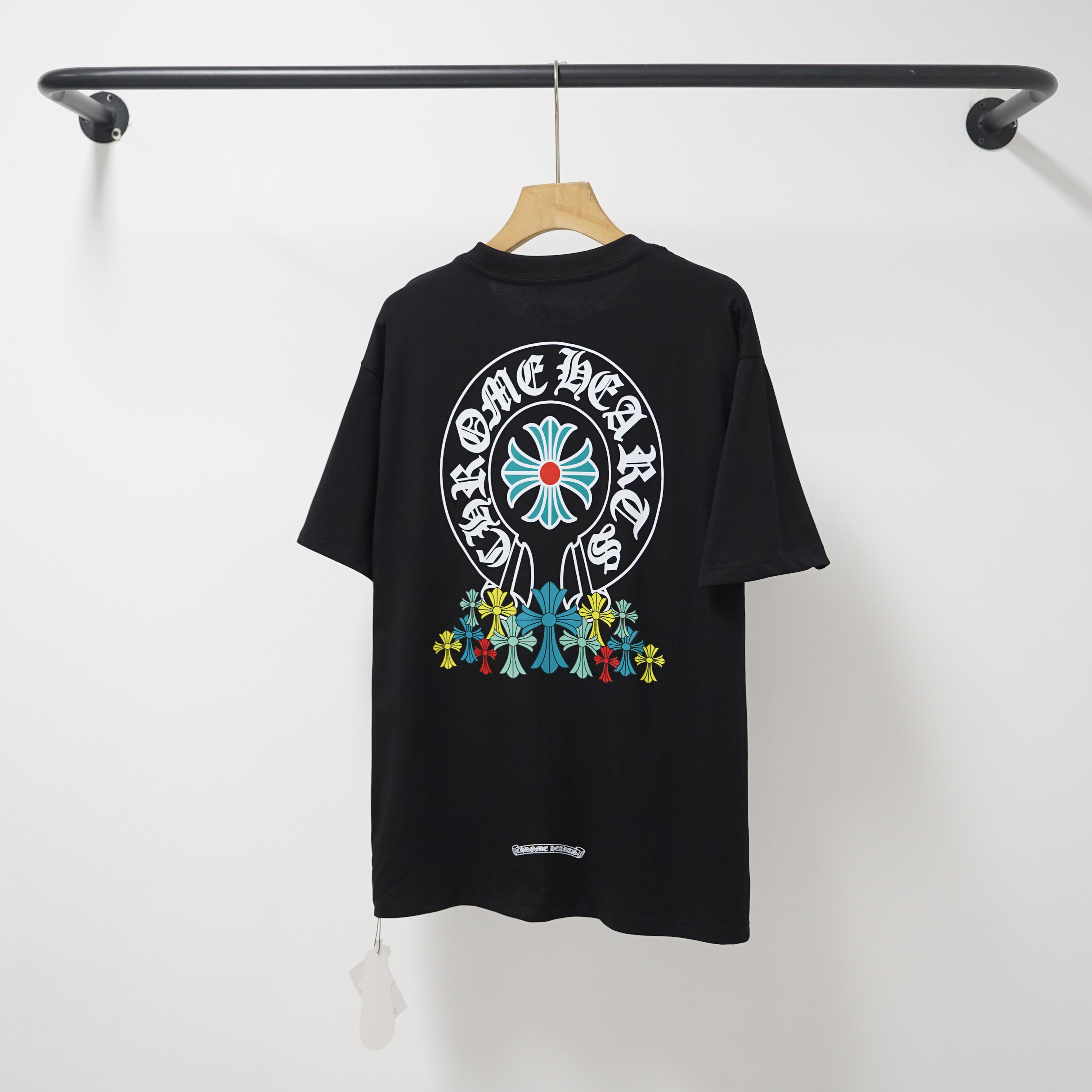 Chrome Hearts T-Shirt 2224 Black White P130