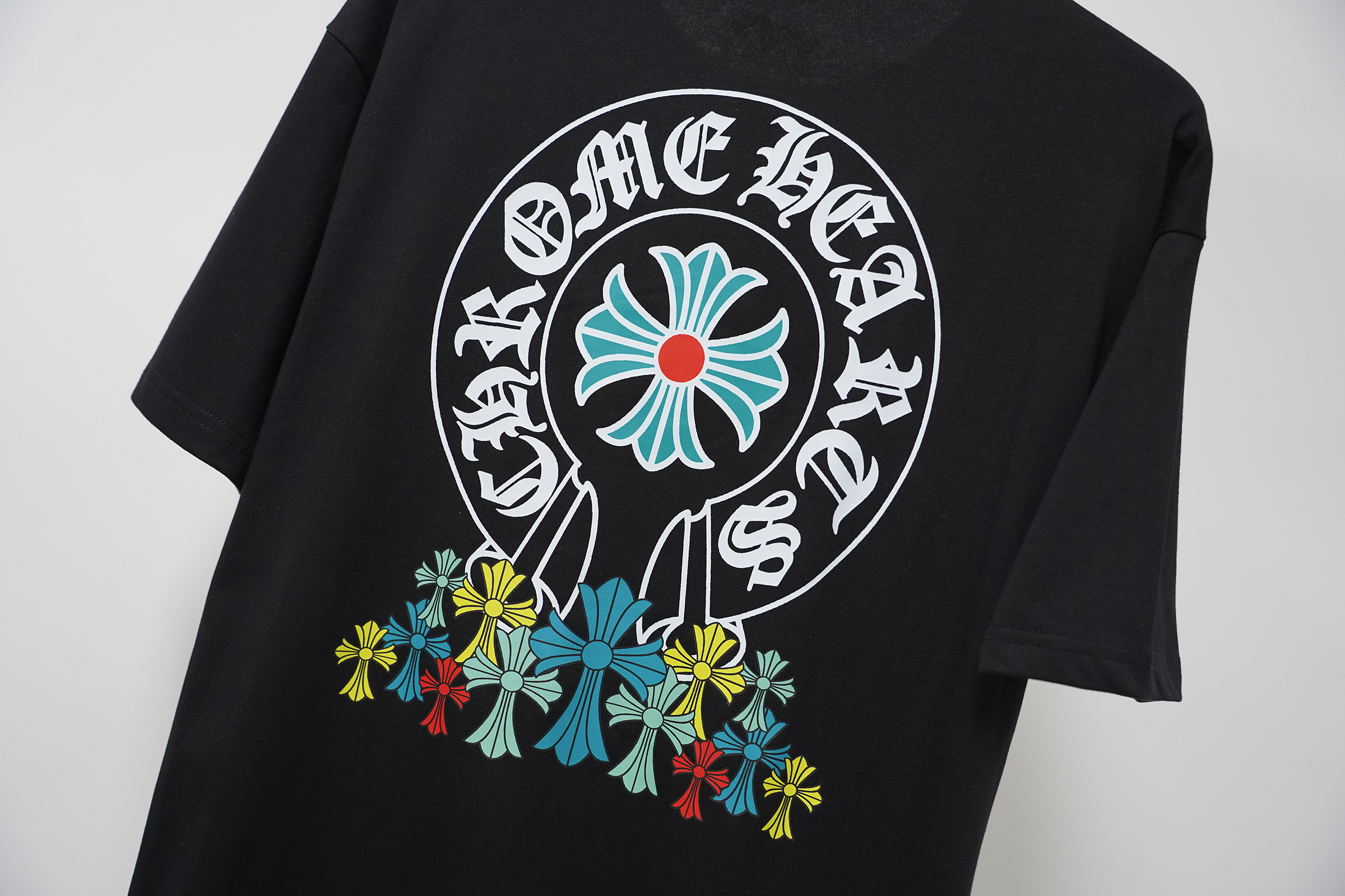 Chrome Hearts T-Shirt 2224 Black White P130