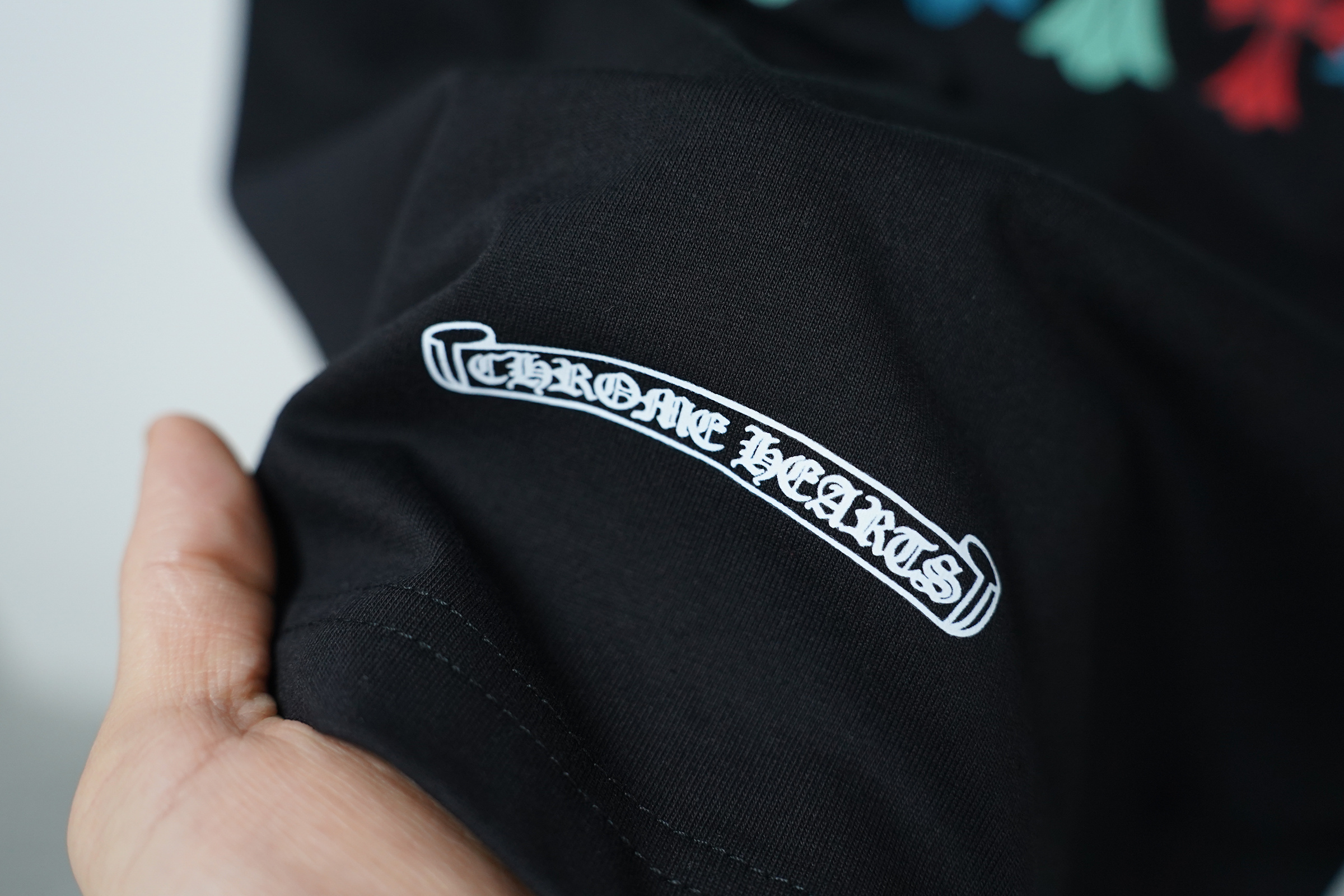 Chrome Hearts T-Shirt 2224 Black White P130