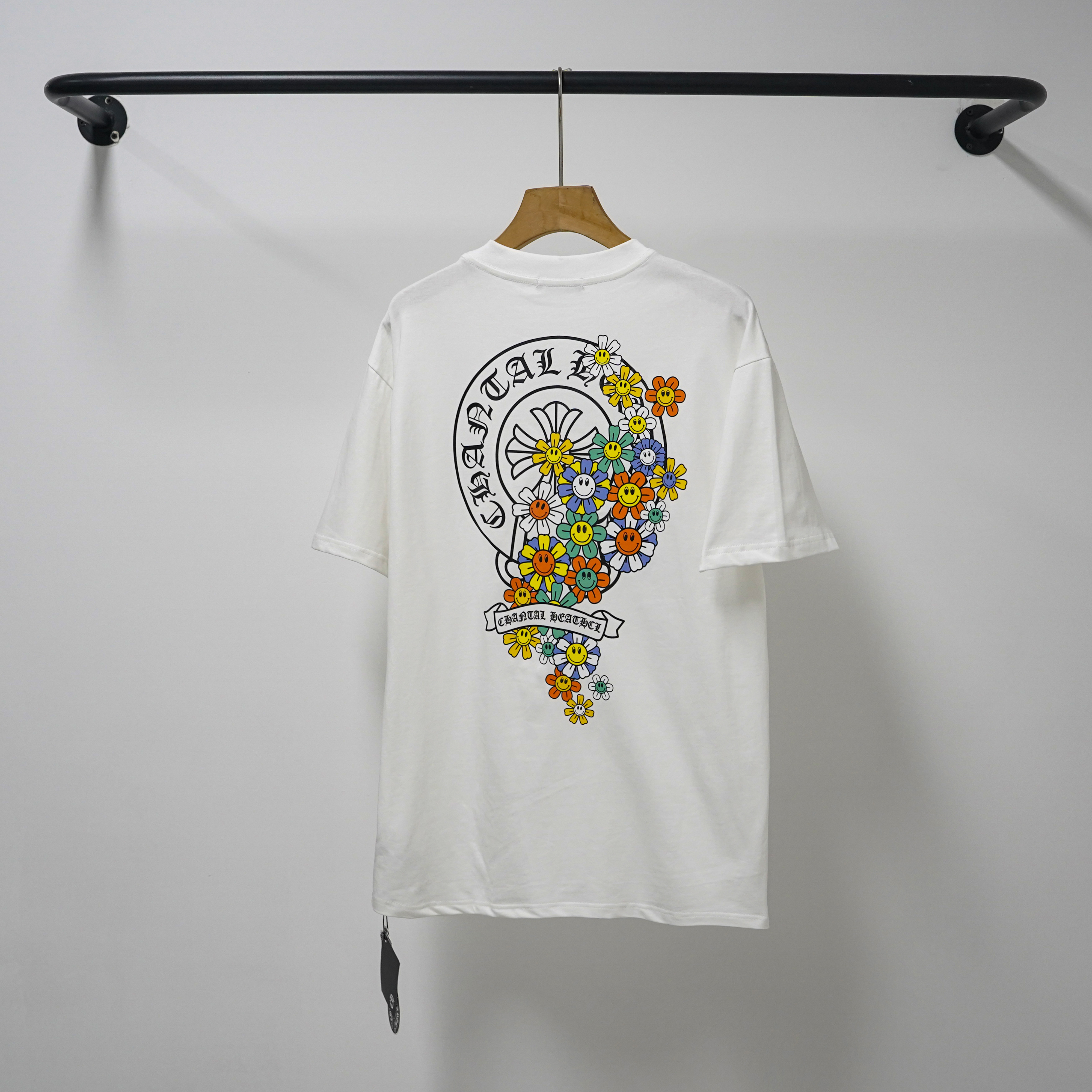 Chrome Hearts T-Shirt 2225 Black White P130