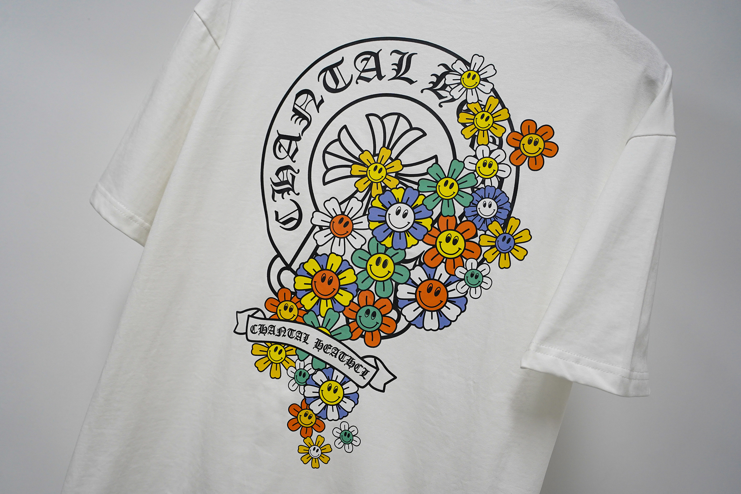 Chrome Hearts T-Shirt 2225 Black White P130