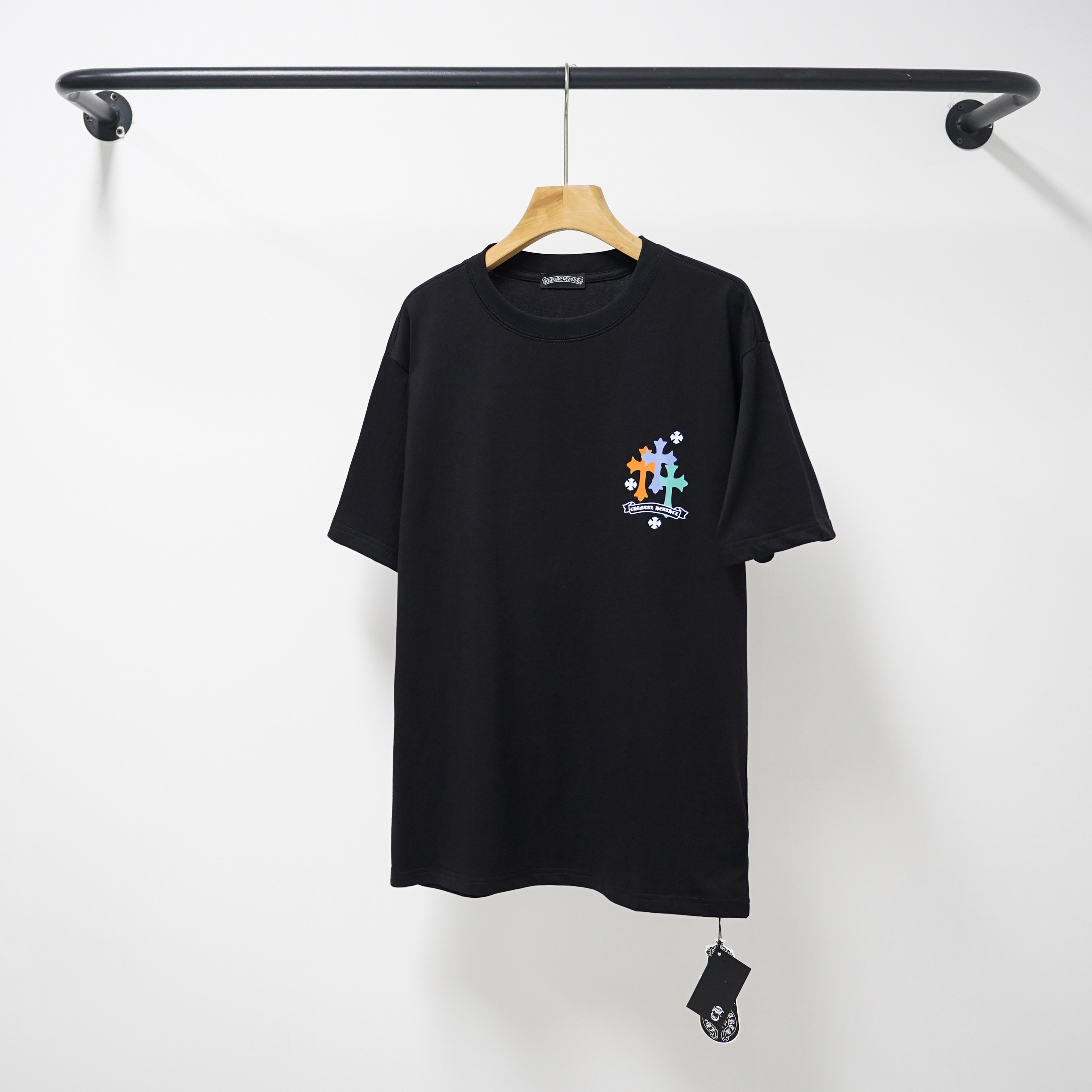 Chrome Hearts T-Shirt 2225 Black White P130